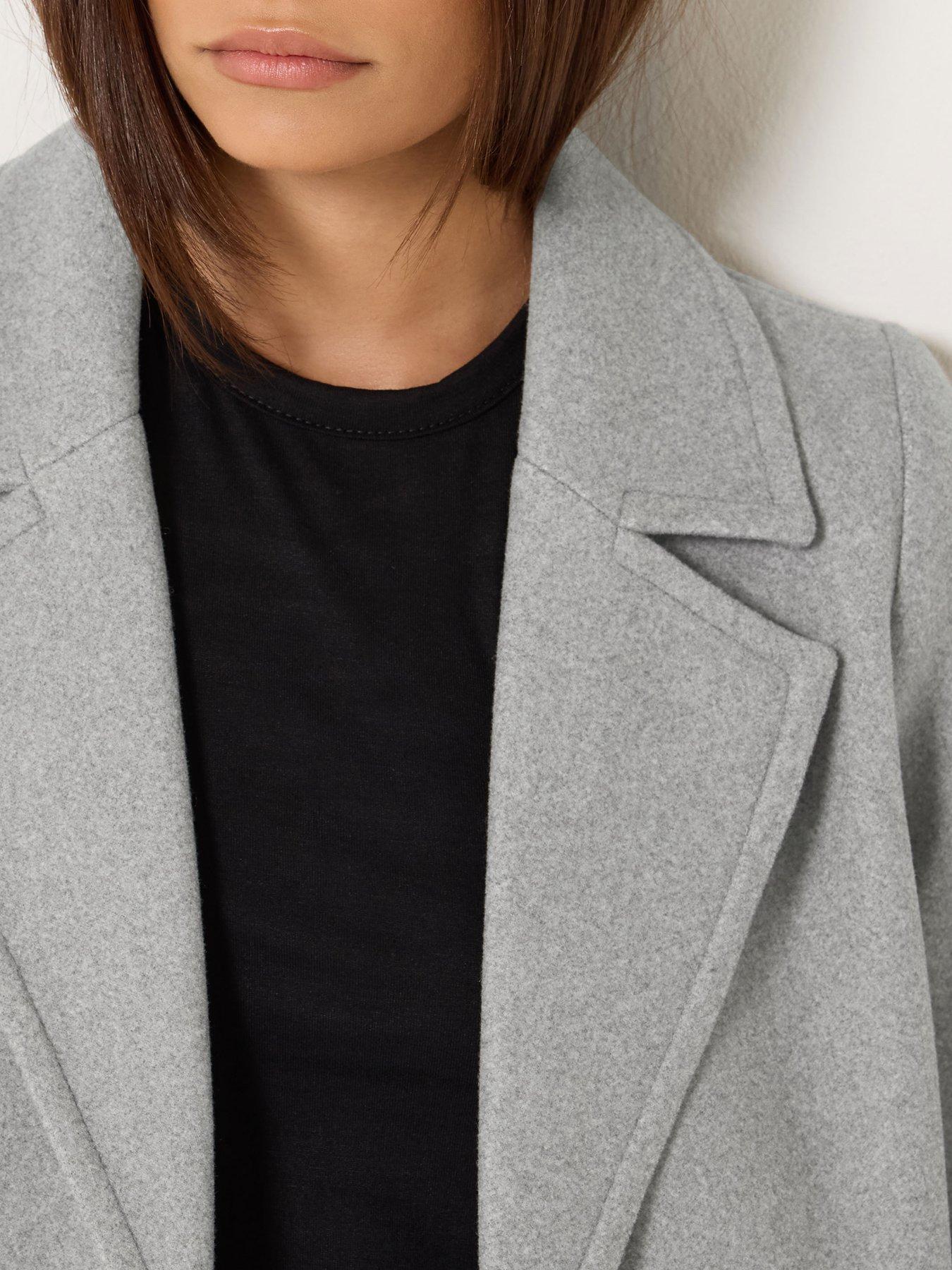 Image 4 of 4 of PixieGirl Petite Longline City Coat