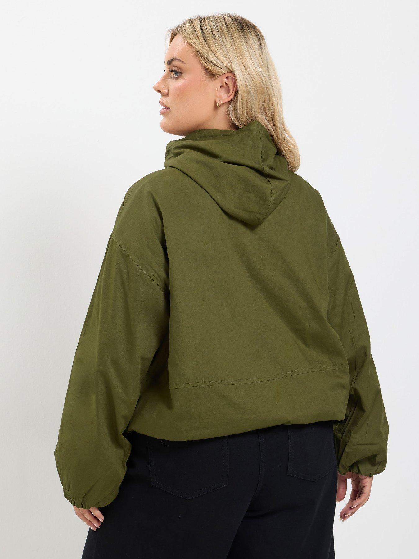 Image 2 of 4 of Yours Curve Zip Through Utility Jacket