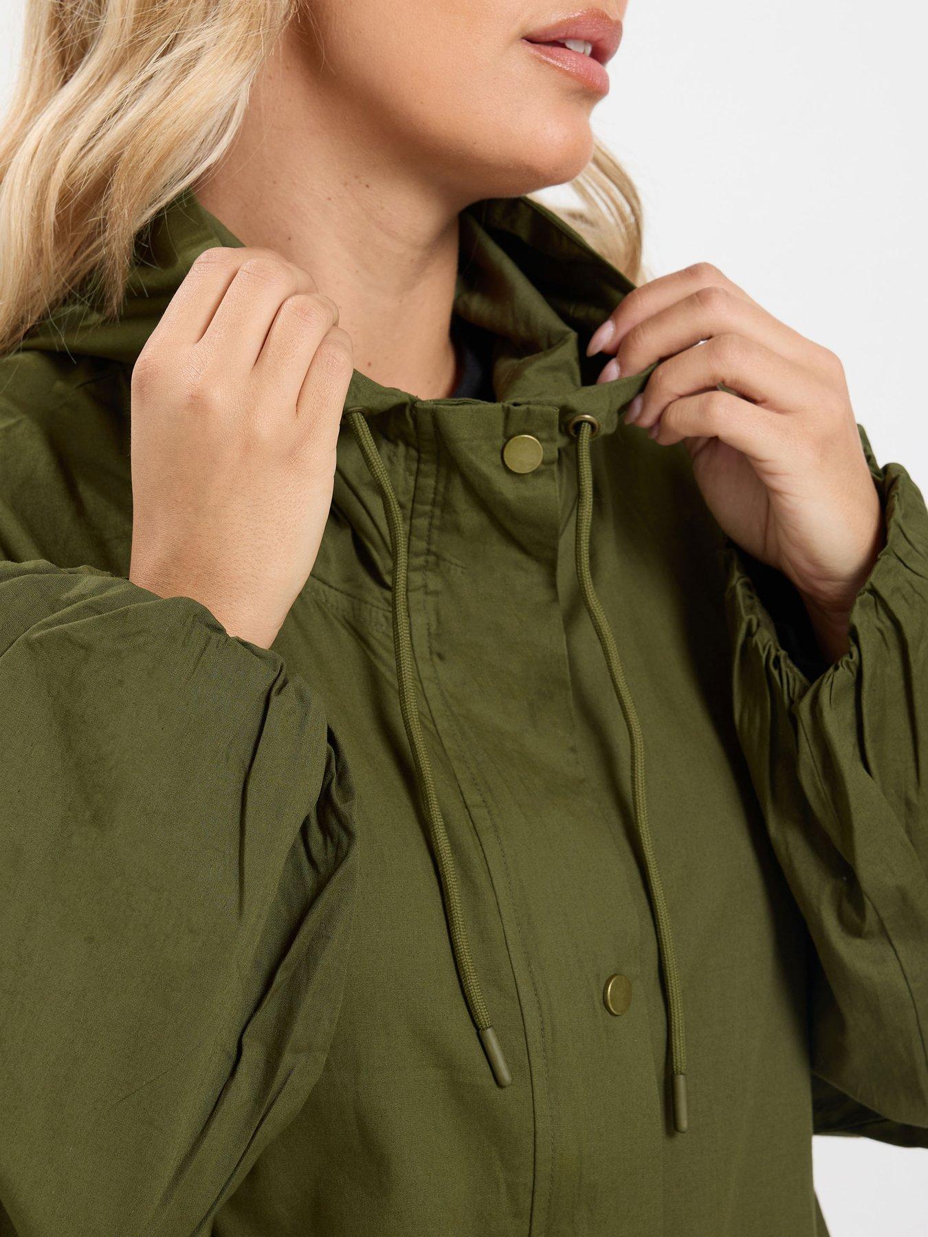 Image 4 of 4 of Yours Curve Zip Through Utility Jacket
