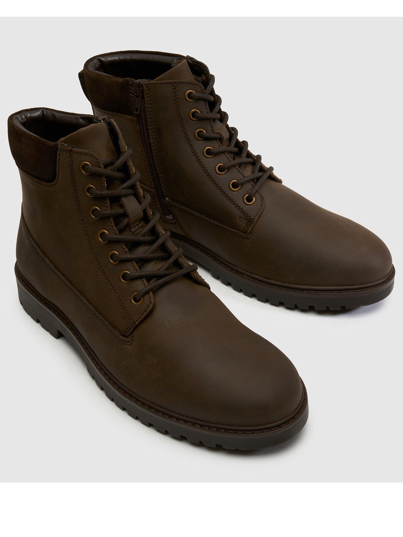 Image 3 of 4 of Schuh Schuh Giles Leather Lace Up Boot