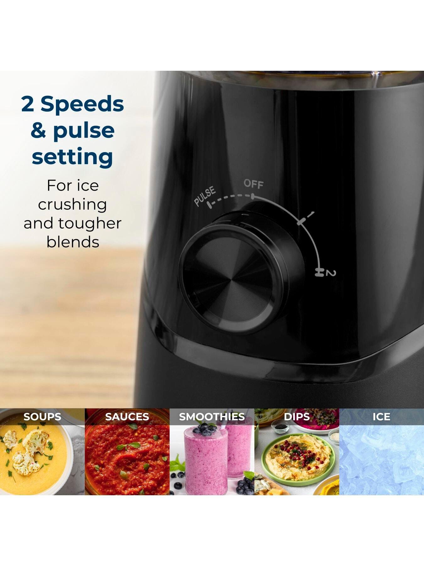 Image 5 of 7 of Tower 500W 1.5L Jug Blender with Removable 4-Tip Blade, Black