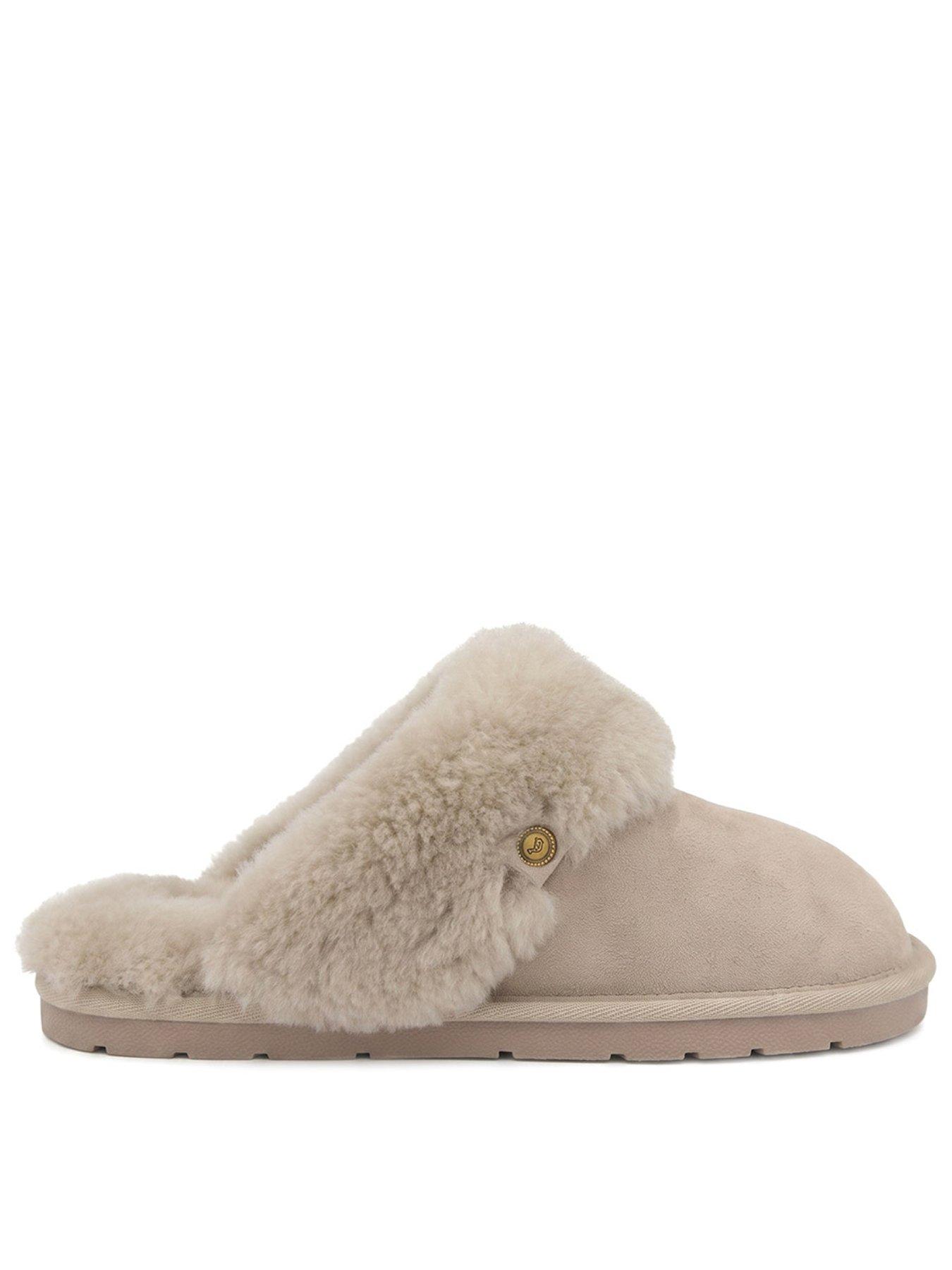 Image 1 of 6 of Jones Bootmaker Bella-rose Mule Slipper - Taupe