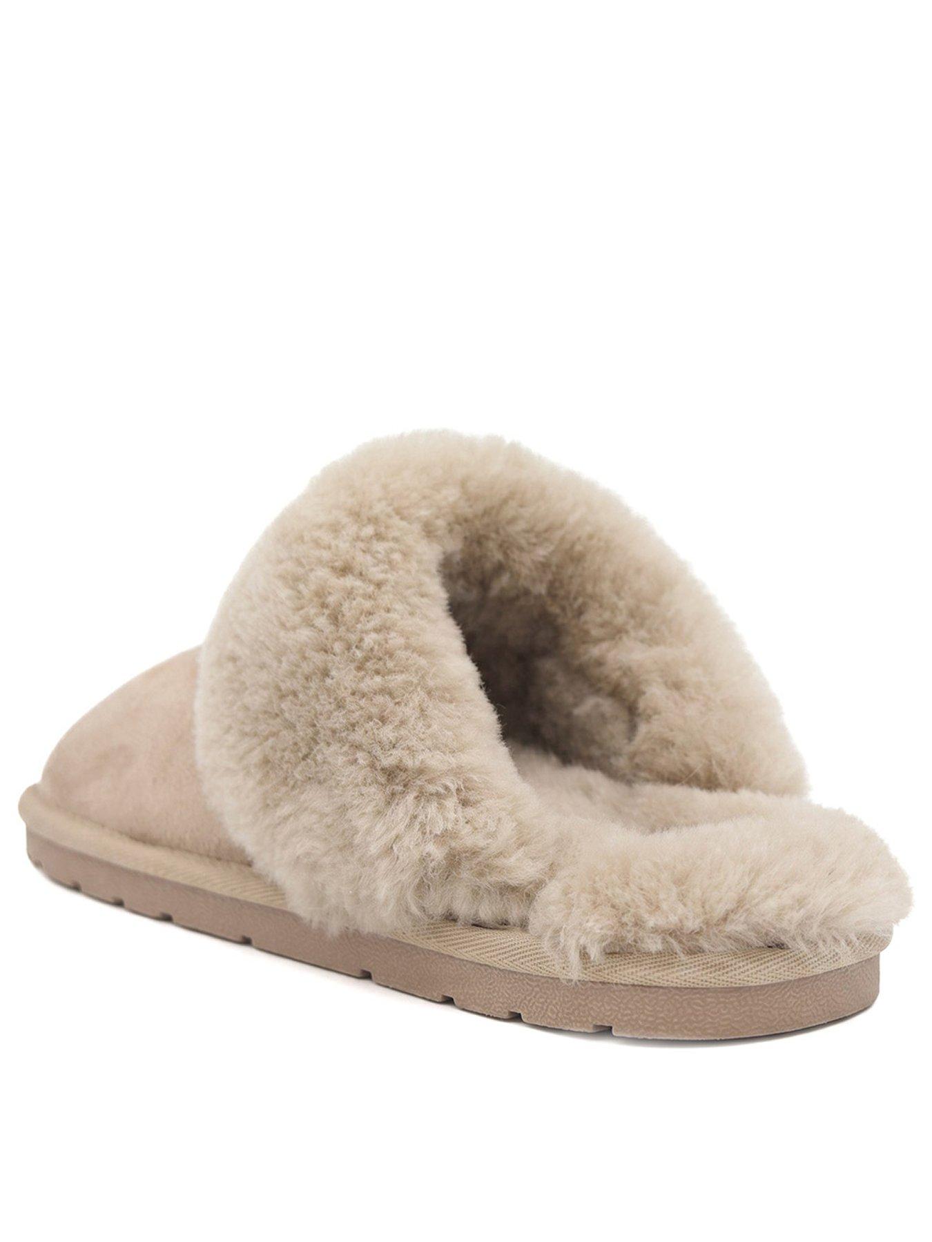 Image 3 of 6 of Jones Bootmaker Bella-rose Mule Slipper - Taupe