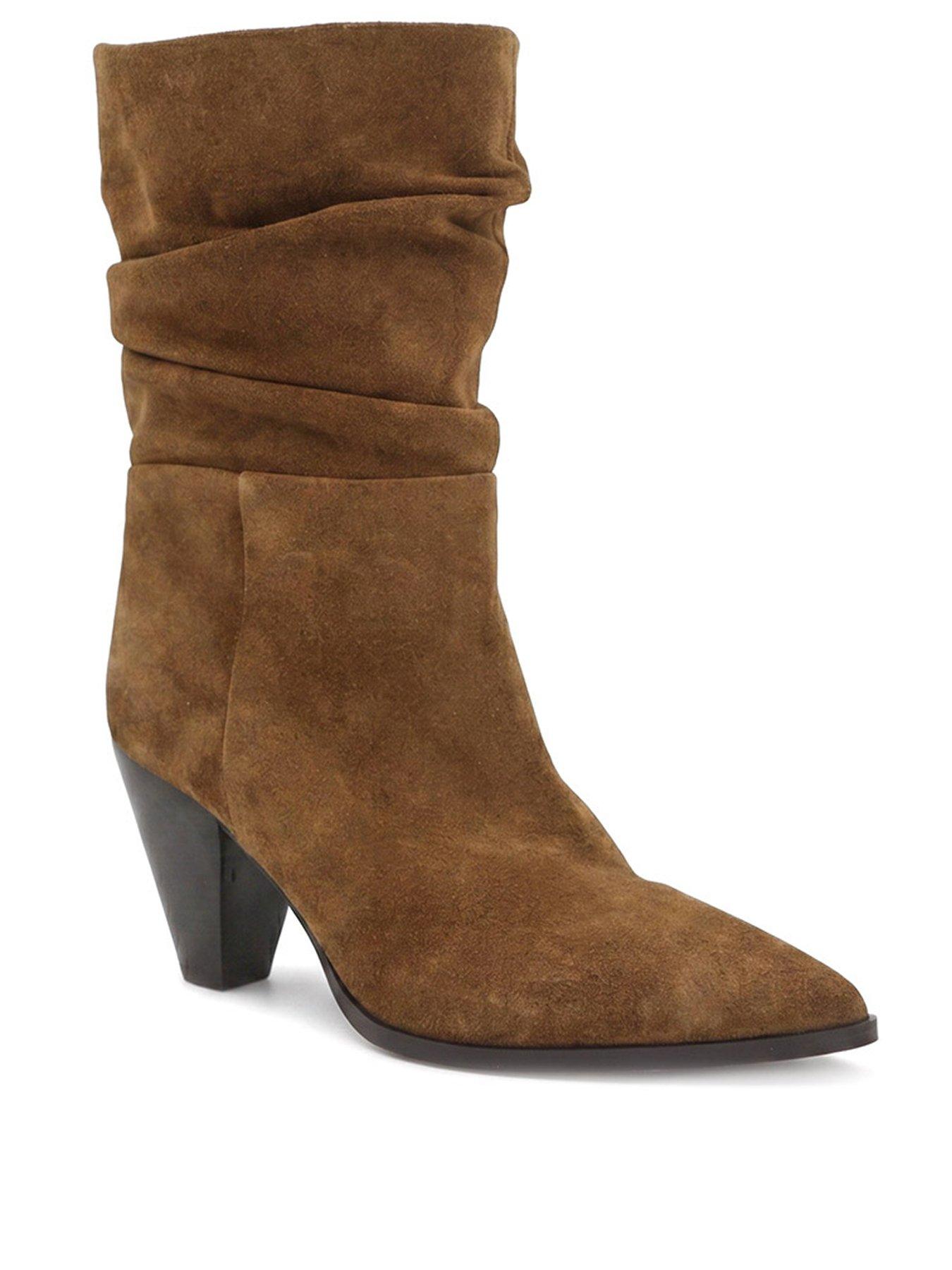 Image 2 of 6 of Jones Bootmaker Khalessi Pointed Toe Slouch Boot - Tobacco