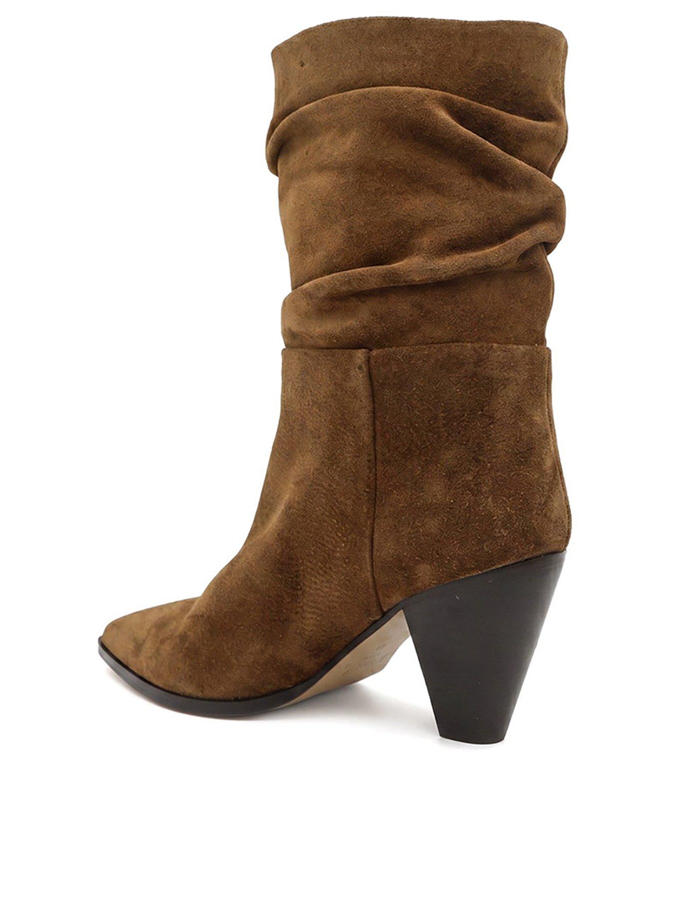 Image 3 of 6 of Jones Bootmaker Khalessi Pointed Toe Slouch Boot - Tobacco