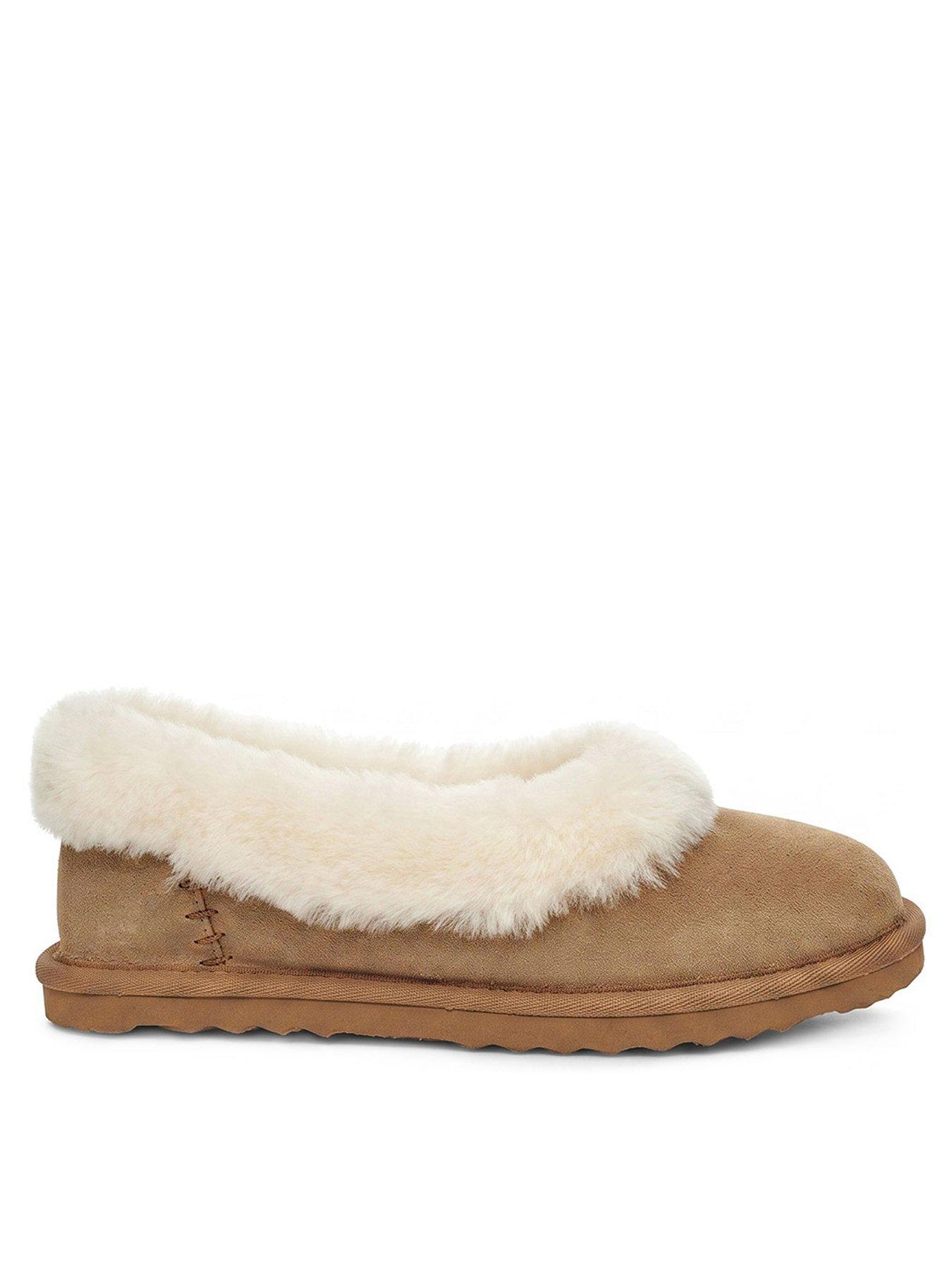 Image 1 of 6 of Jones Bootmaker Faelina Slip On Slipper - Chestnut