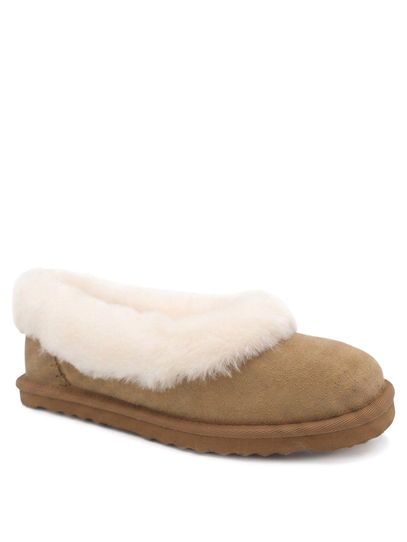 Image 2 of 6 of Jones Bootmaker Faelina Slip On Slipper - Chestnut