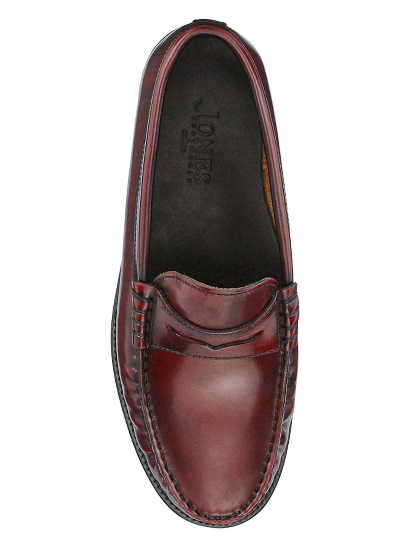 Image 4 of 6 of Jones Bootmaker Perna Moccasins - Burgundy