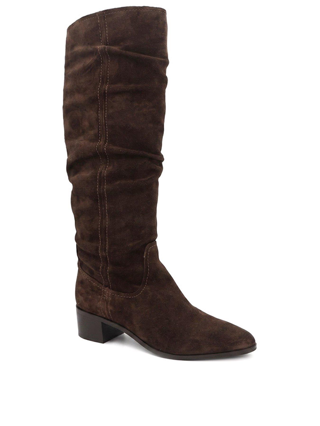 Image 2 of 6 of Jones Bootmaker Edenia Knee High Slouch Boot - Brown