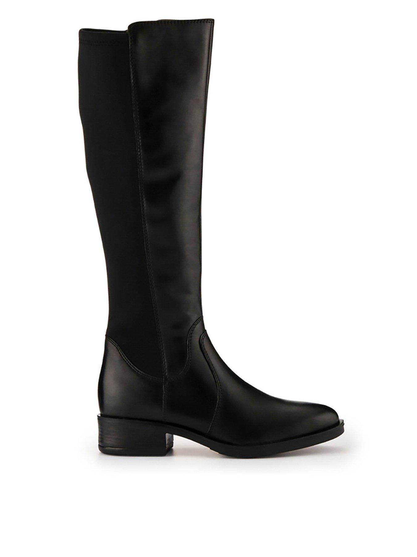 Jones Bootmaker Ellisia Knee High Riding Boot - Black