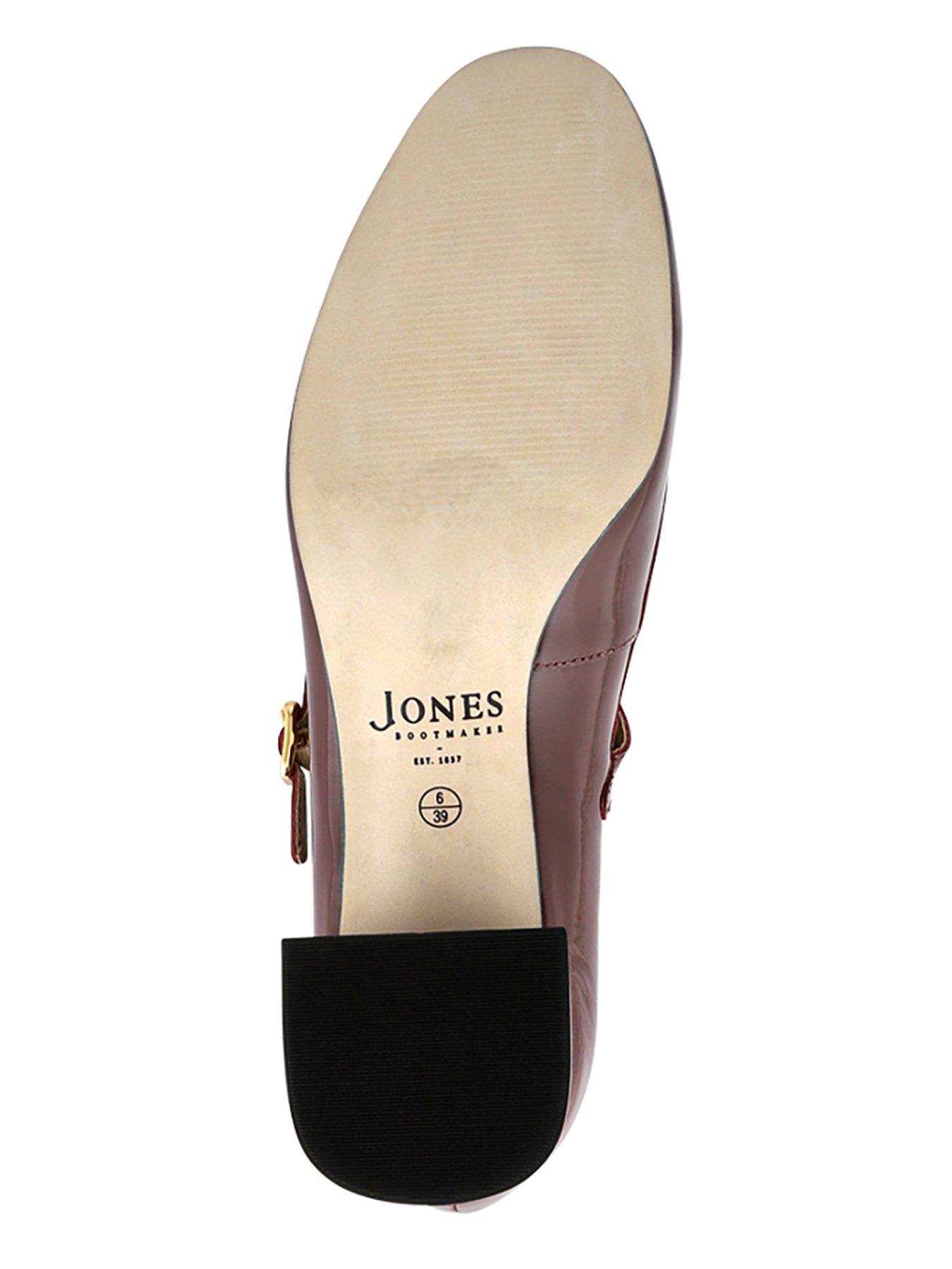 Image 5 of 6 of Jones Bootmaker Xabrina Heeled Mary Jane - Burgundy Patent