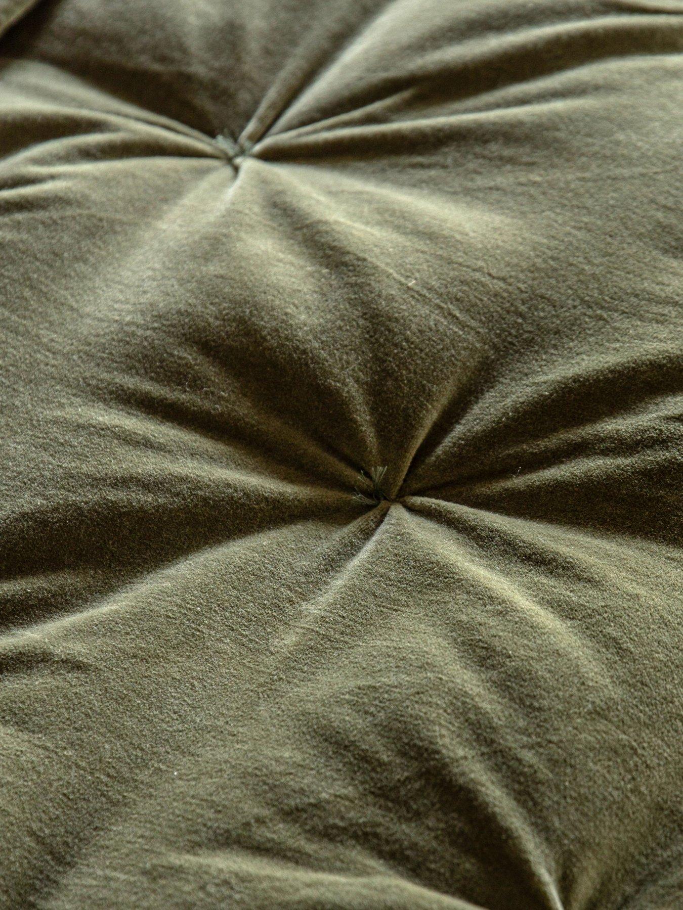 Image 3 of 6 of Gallery Direct Opulent Velvet Bedspread Green 220x240cm
