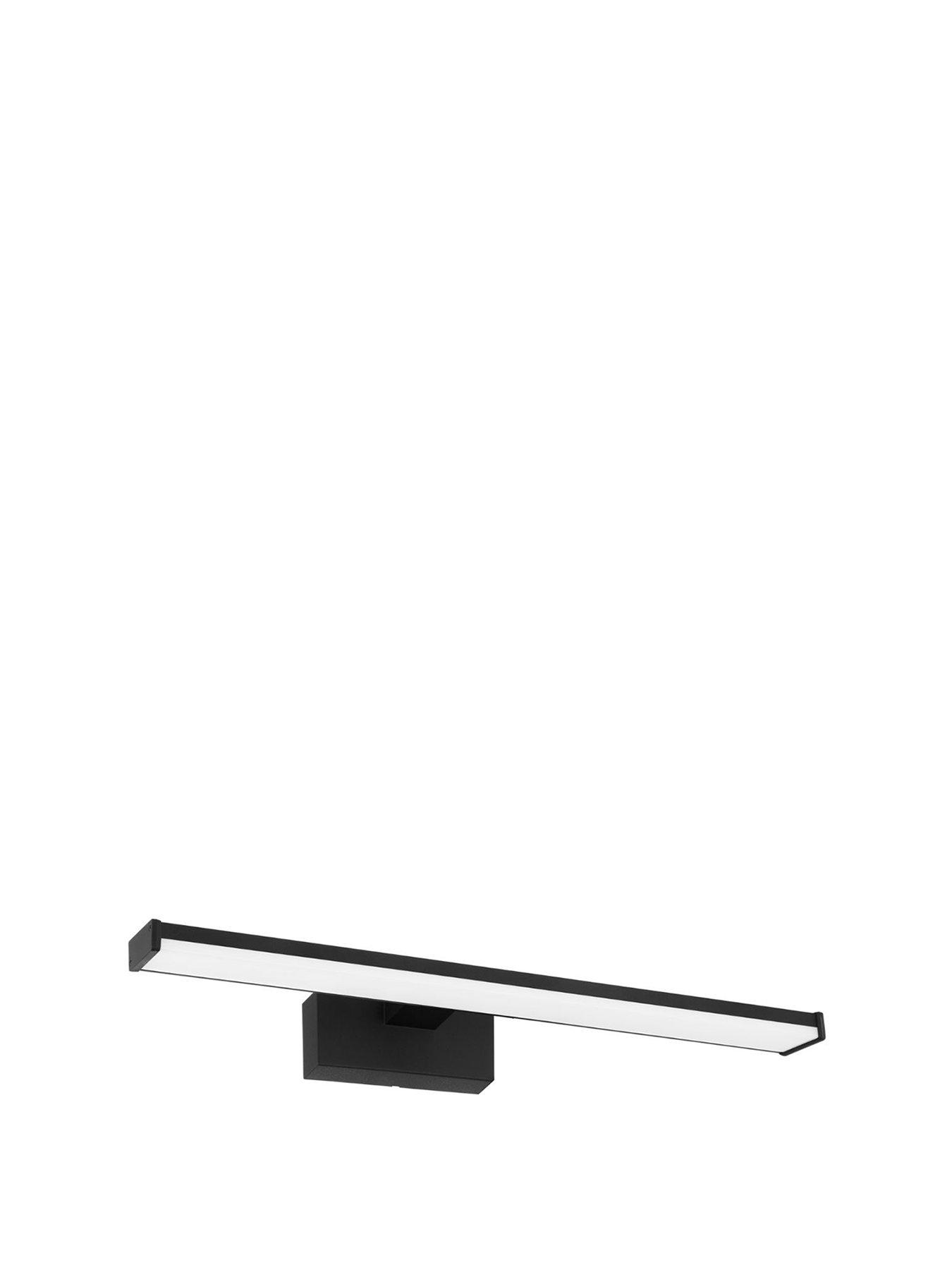 Image 2 of 4 of Eglo EGLO Galenzana-E Aluminium &amp; Plastic LED Neutral White Mirror Light, Black