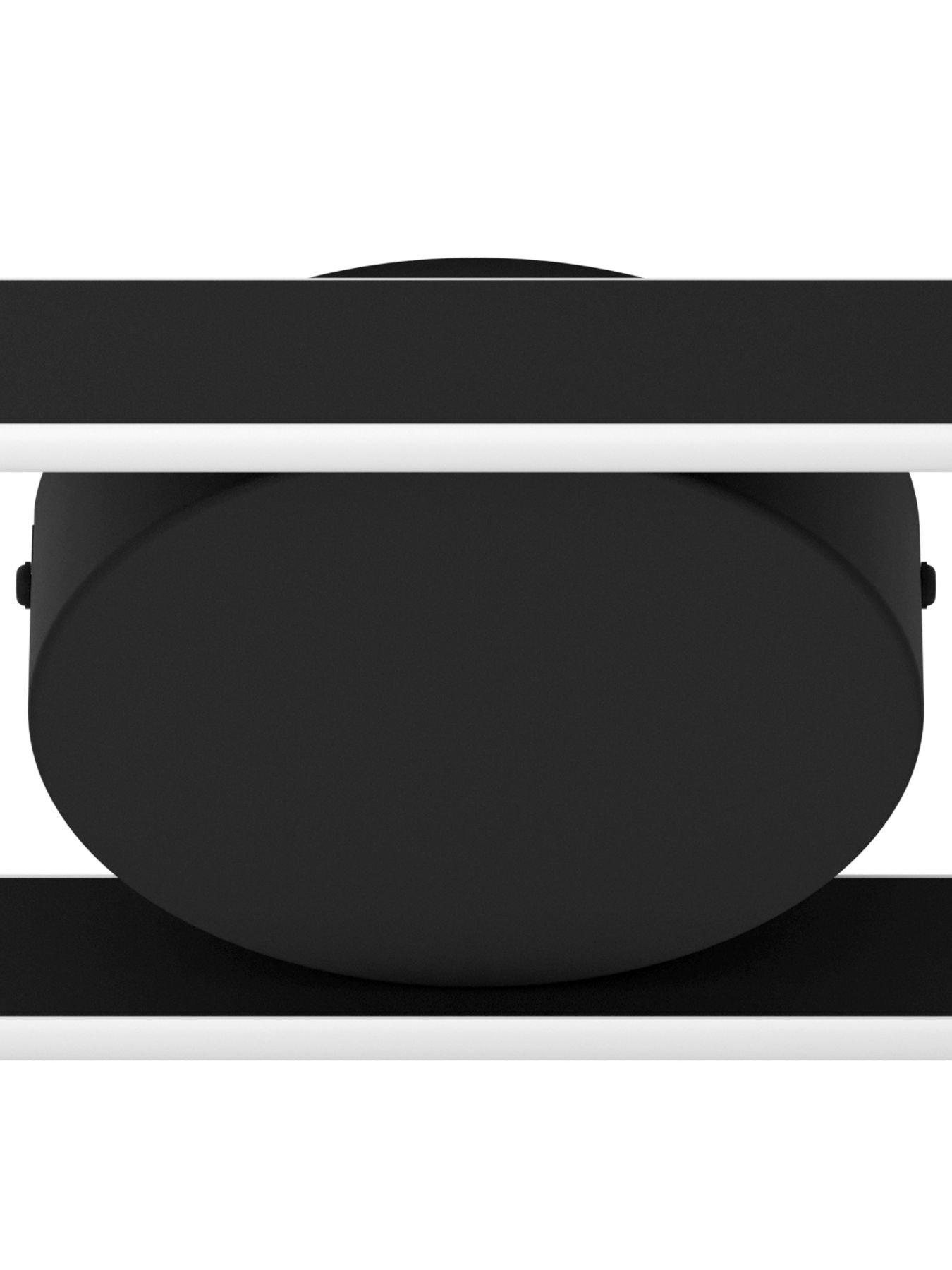 Image 5 of 5 of Eglo EGLO Amandolo LED Wall &amp; Ceiling Light, Black, 67cm