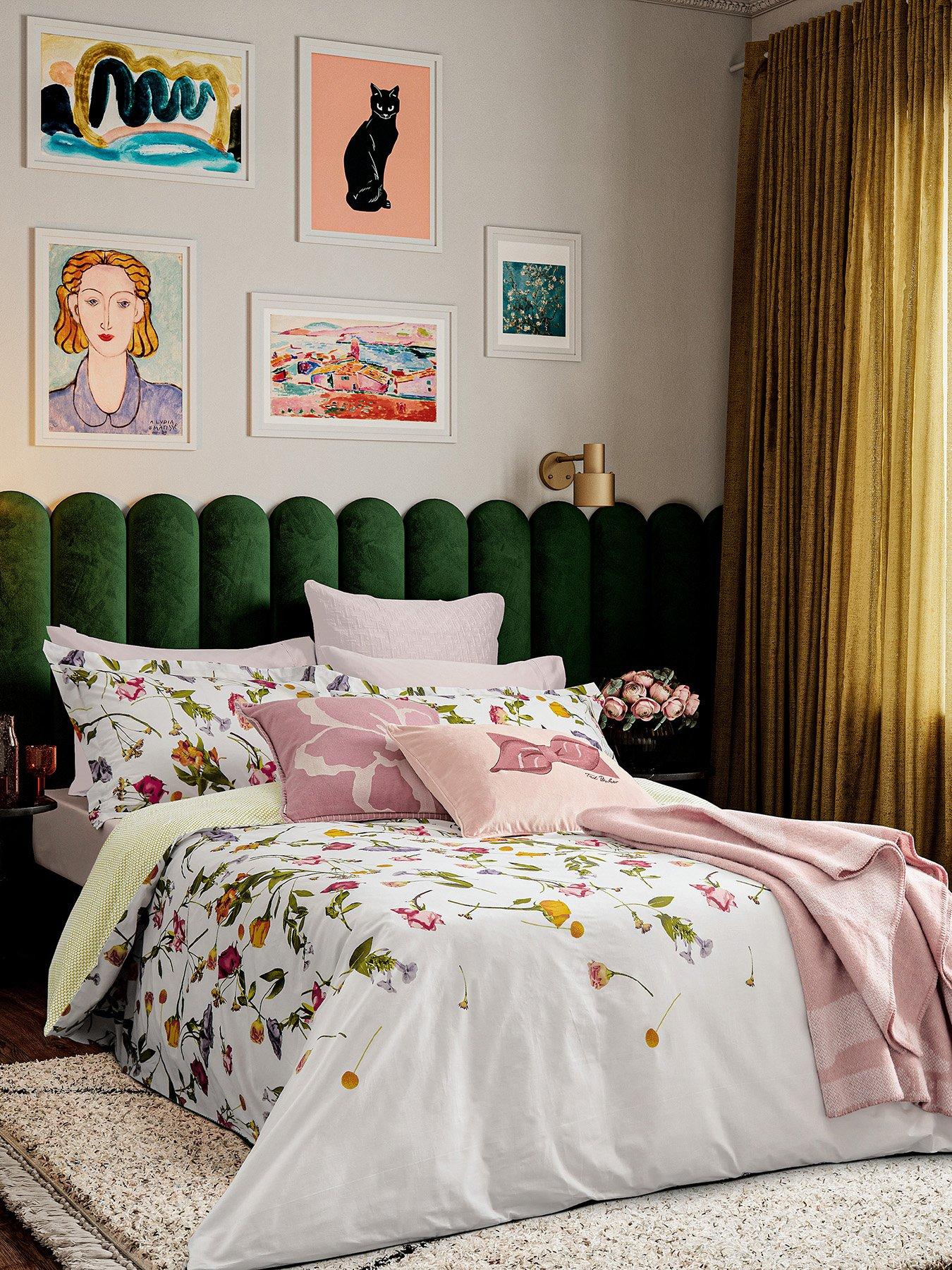 Image 5 of 6 of Ted Baker Scattered Bouquet Cover Set D/B Multi