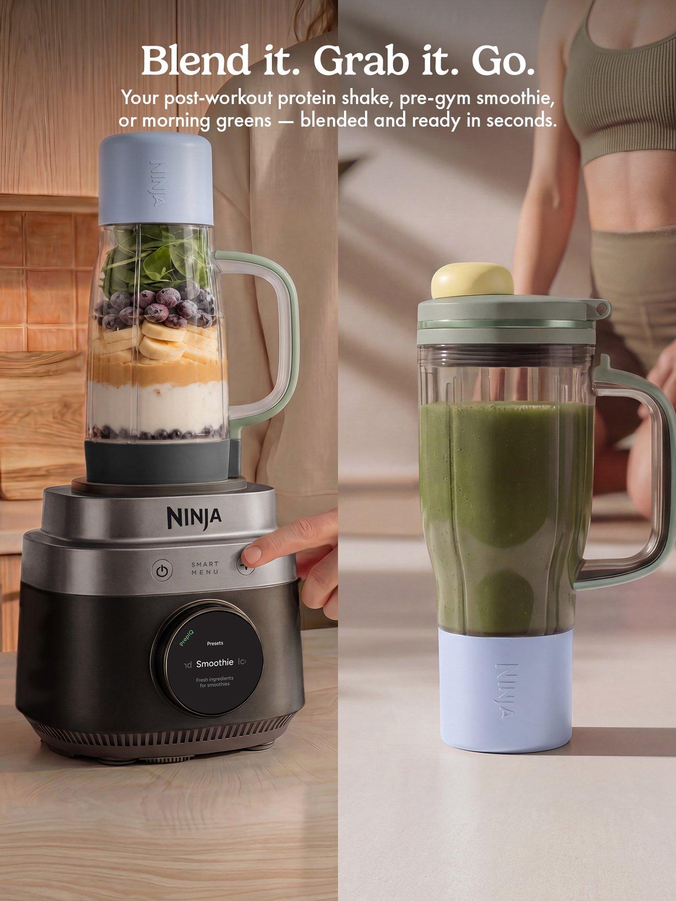 Image 3 of 8 of NINJA Ninja CrushBOSS 2-in-1 Blender Duo with BlendBOSS Tumbler - Onyx LB301UKBK