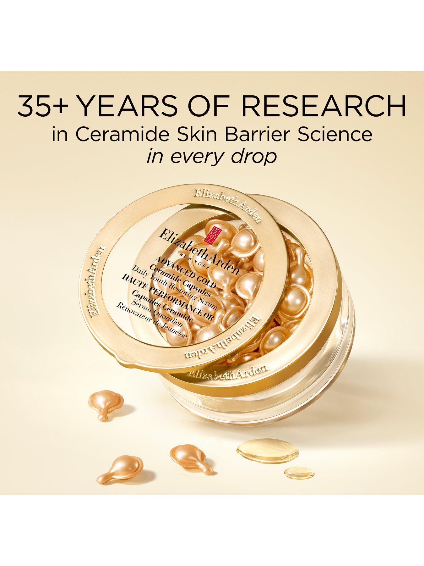 Image 7 of 7 of Elizabeth Arden Advanced Gold Ceramide Capsules Daily Youth Restoring Serum, 60-piece