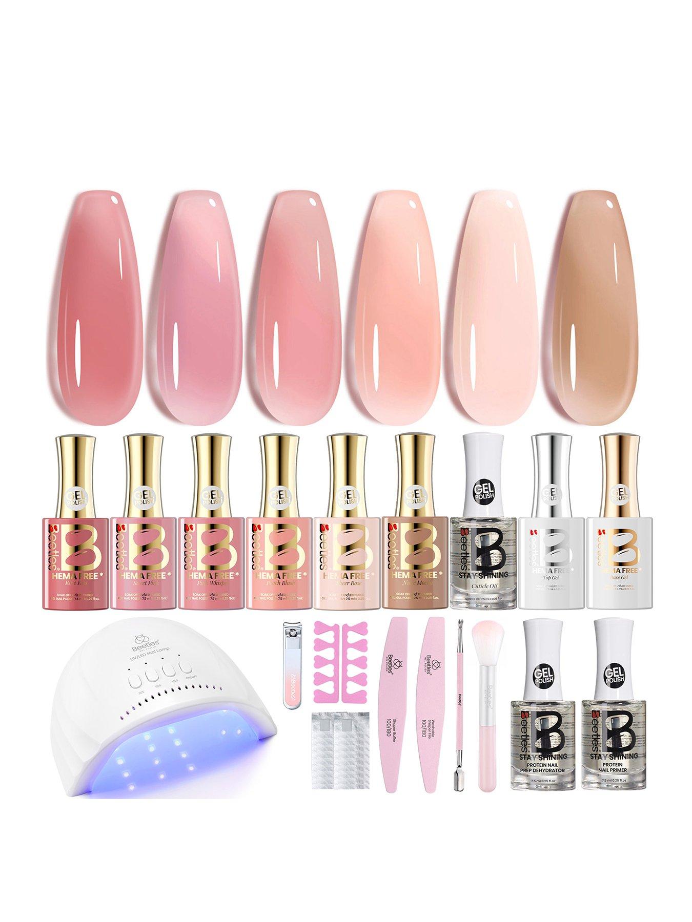 Beetles Beetles All In One Gel Polish Starter Kit - 6 Jelly Colours