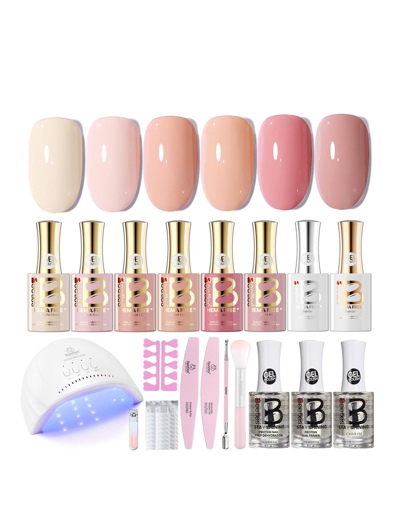 Beetles Beetles All in One Gel Polish Starter Kit - 6 Nude Colours