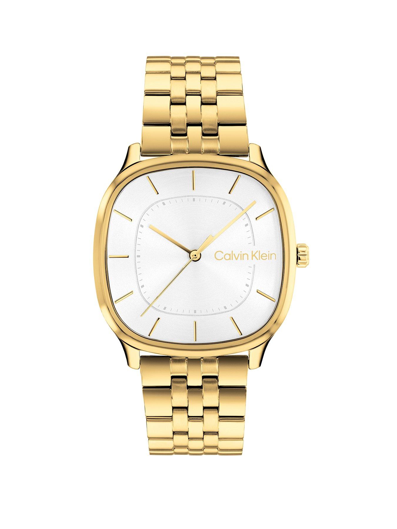 Image 1 of 4 of Calvin Klein Men's CK Shape Men's Gold Plated Watch