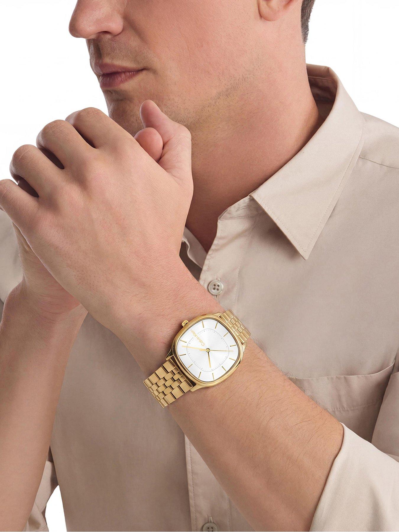 Image 4 of 4 of Calvin Klein Men's CK Shape Men's Gold Plated Watch