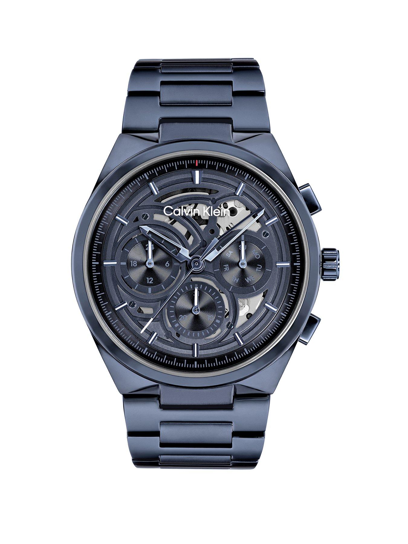 Image 1 of 4 of Calvin Klein Men's Distinguish Blue IP Watch