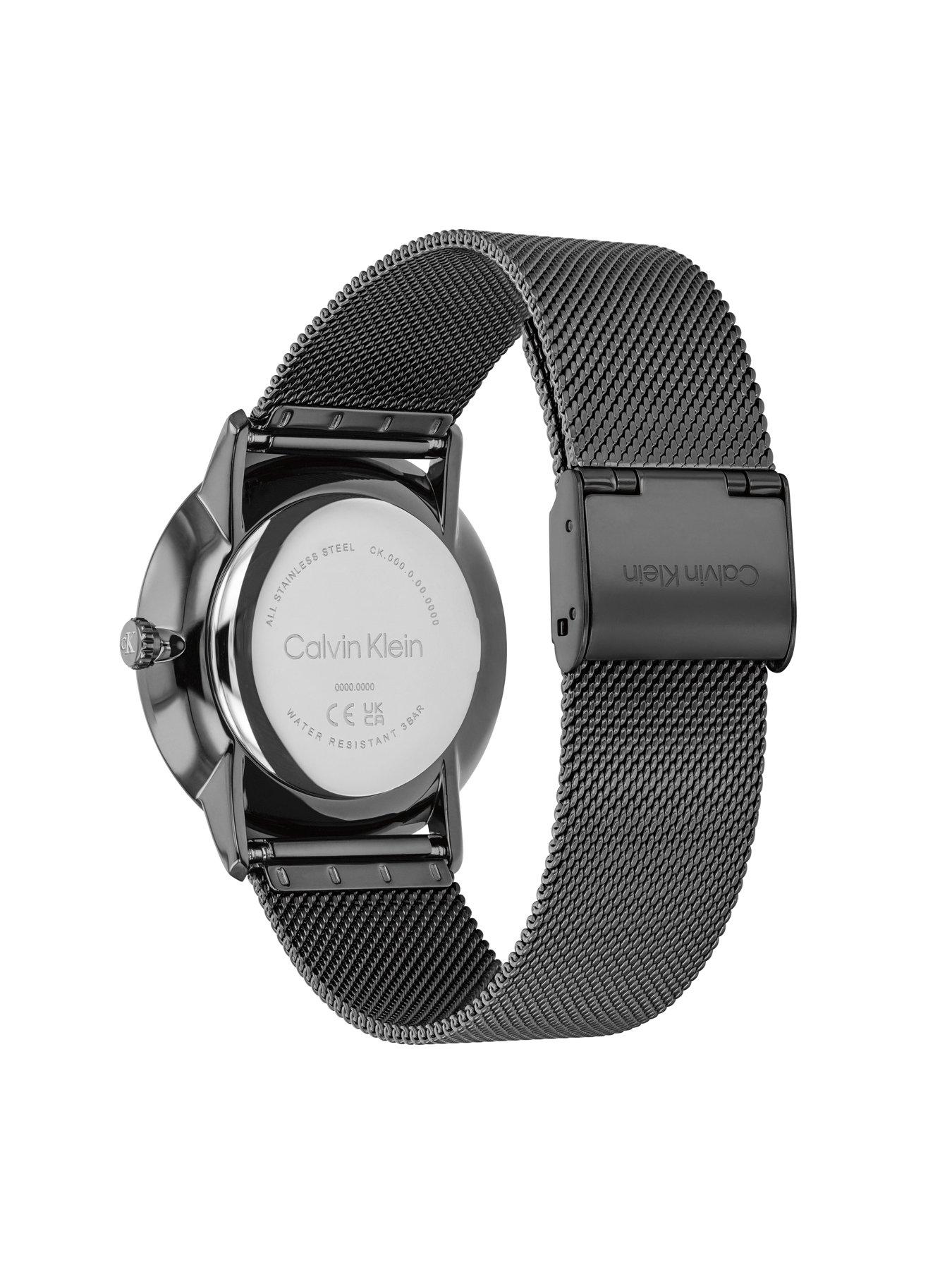 Image 3 of 3 of Calvin Klein Men's Exceptional Grey IP Mesh Watch