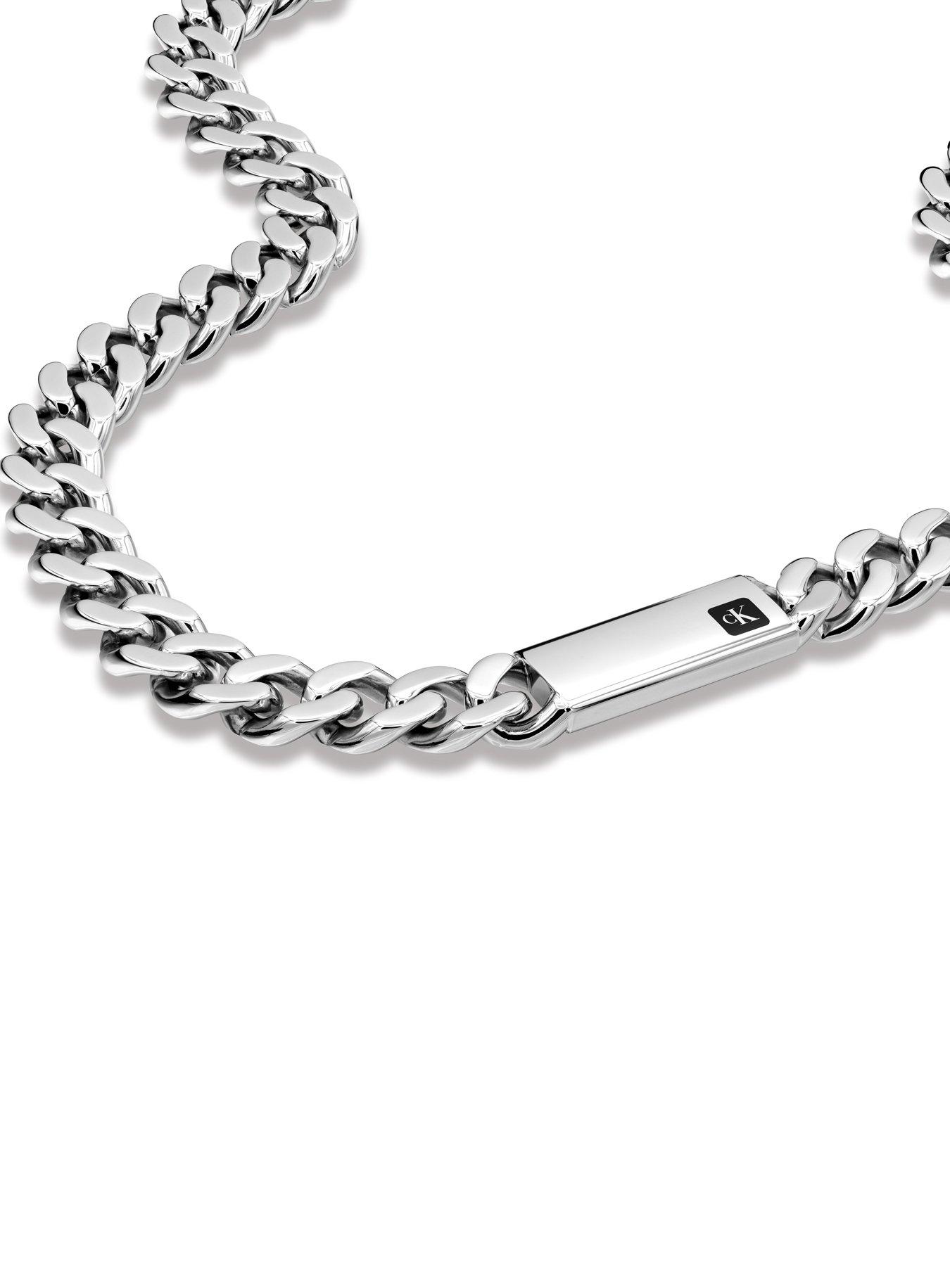 Image 2 of 5 of Calvin Klein Calvin Klein Men's CK Command Stainless Steel Necklace