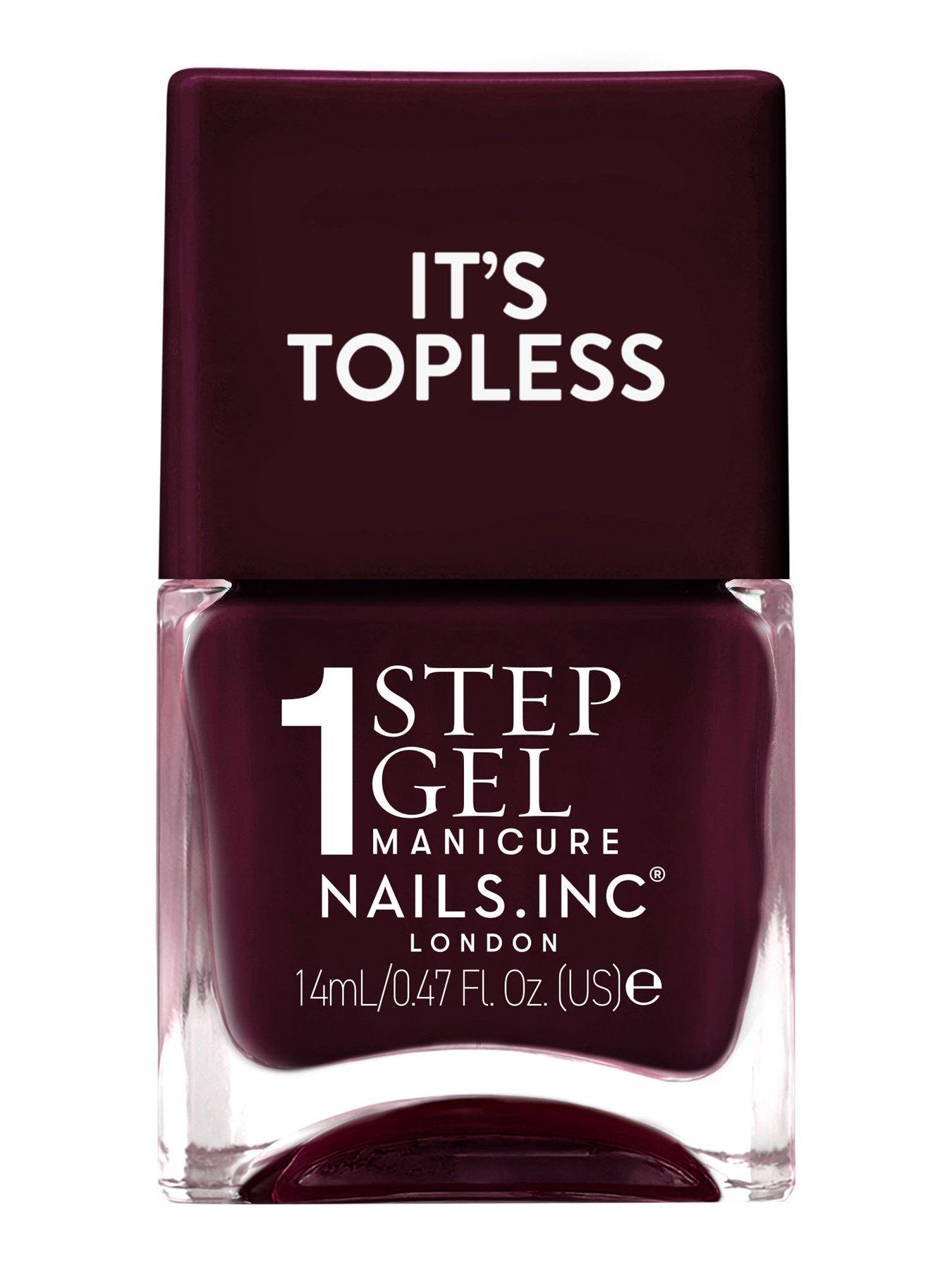 Image 3 of 7 of Nails Inc Nails Inc Keep It Classic 5pc It's Topless 1 Step Gel-like Polish and Treatment Set