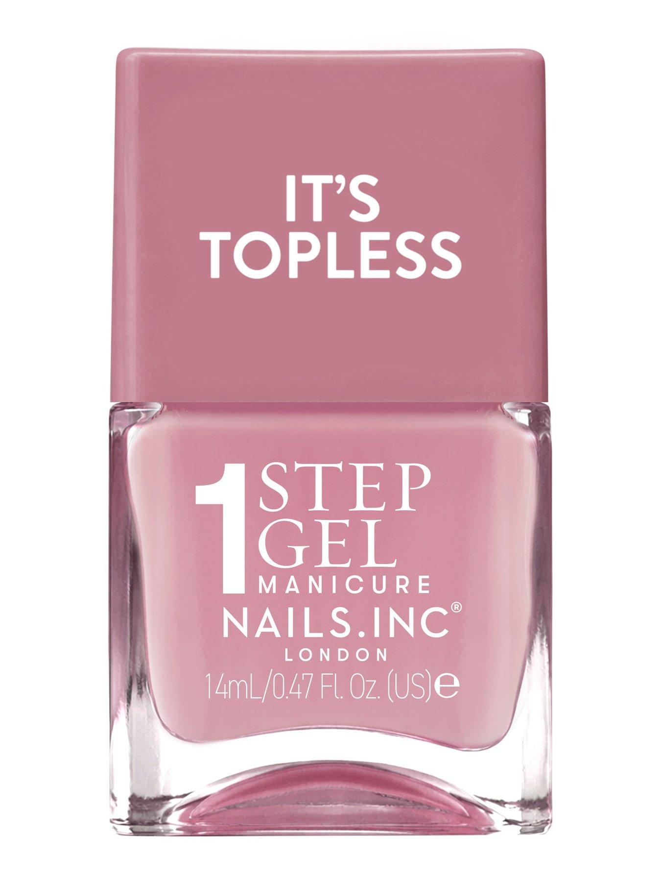 Image 2 of 6 of Nails Inc Nails Inc Nail Couture 4pc It's Topless 1 Step Gel-like Polish Set