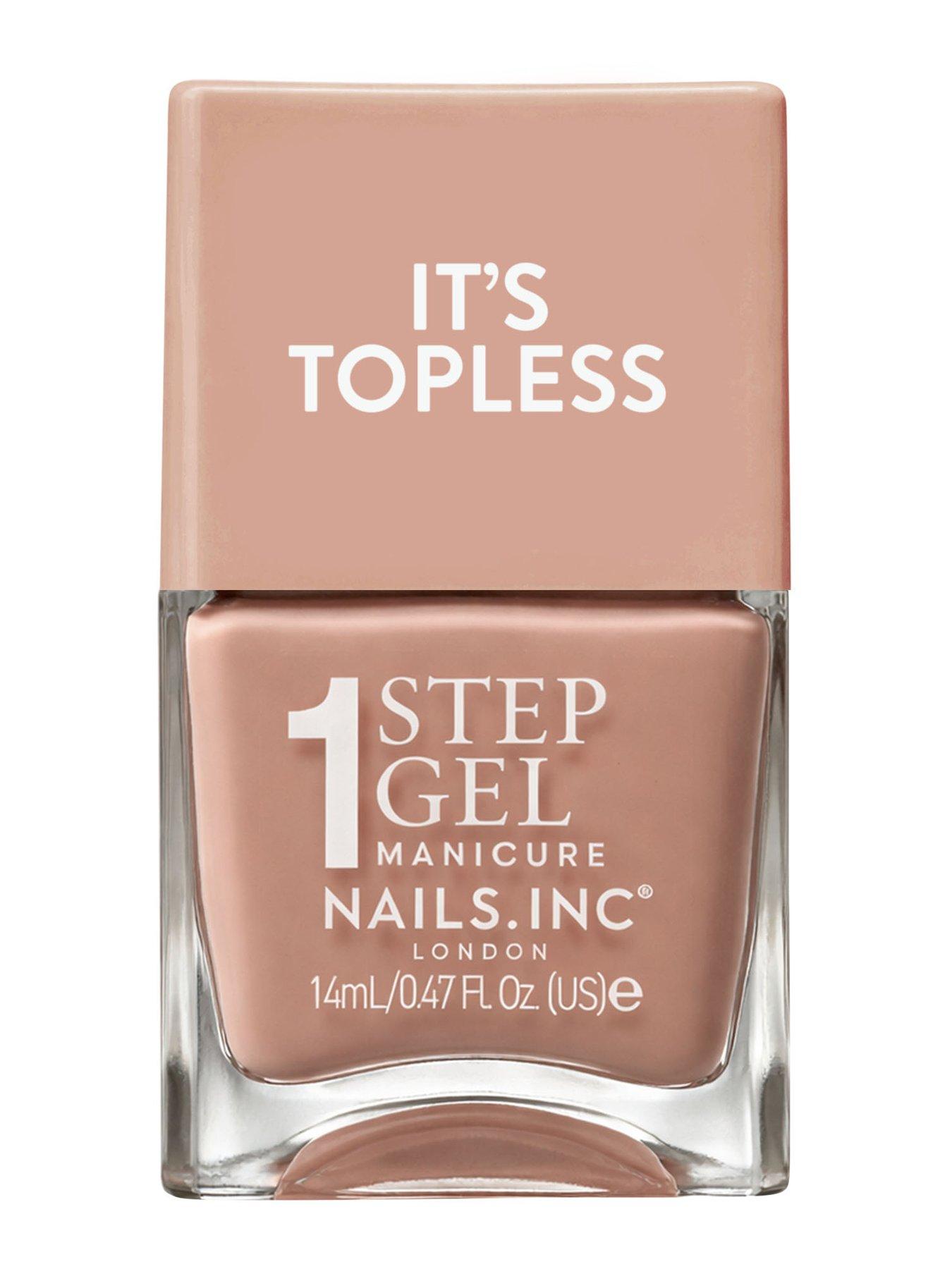 Image 3 of 6 of Nails Inc Nails Inc Nail Couture 4pc It's Topless 1 Step Gel-like Polish Set
