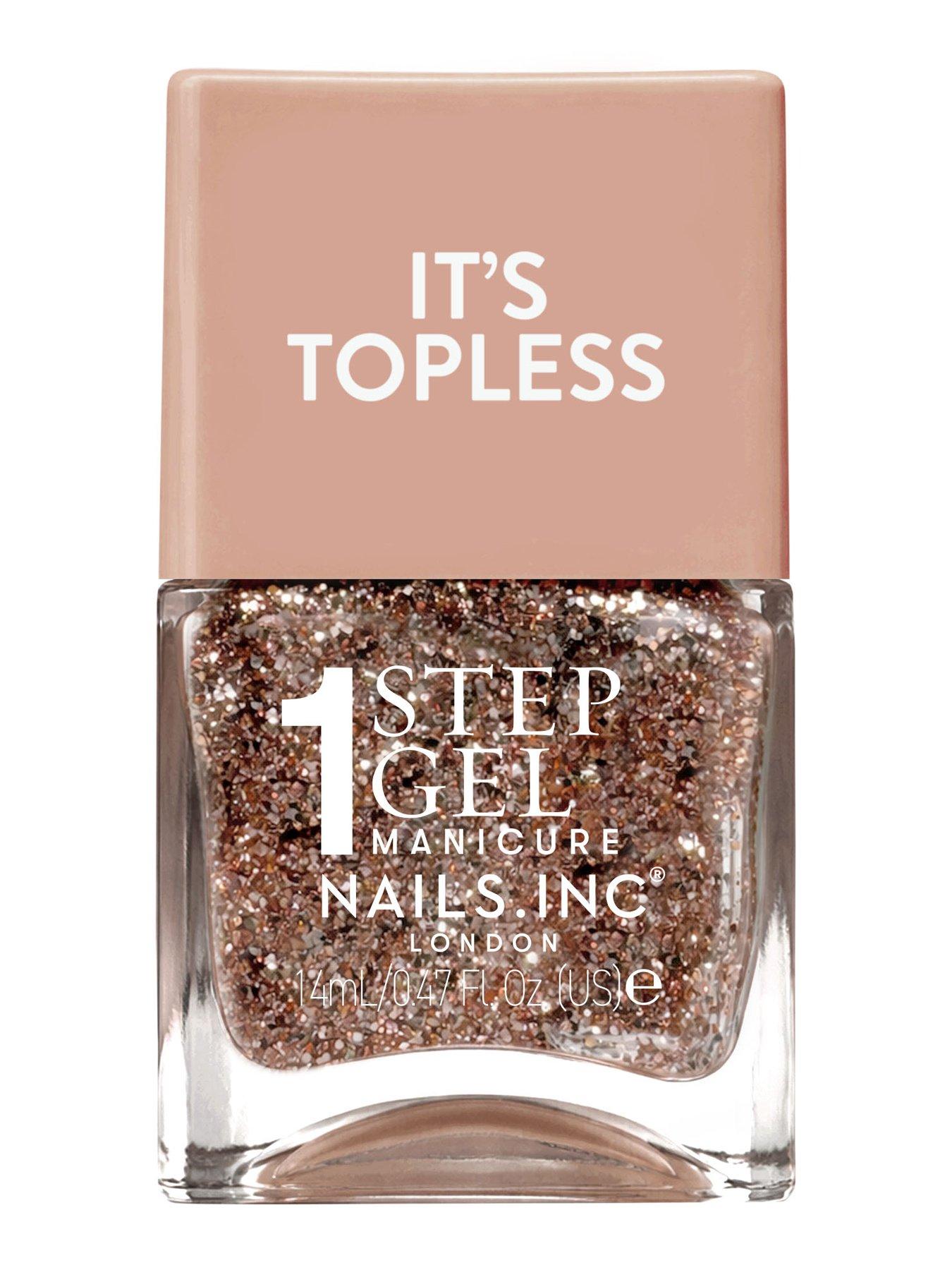 Image 4 of 6 of Nails Inc Nails Inc Nail Couture 4pc It's Topless 1 Step Gel-like Polish Set