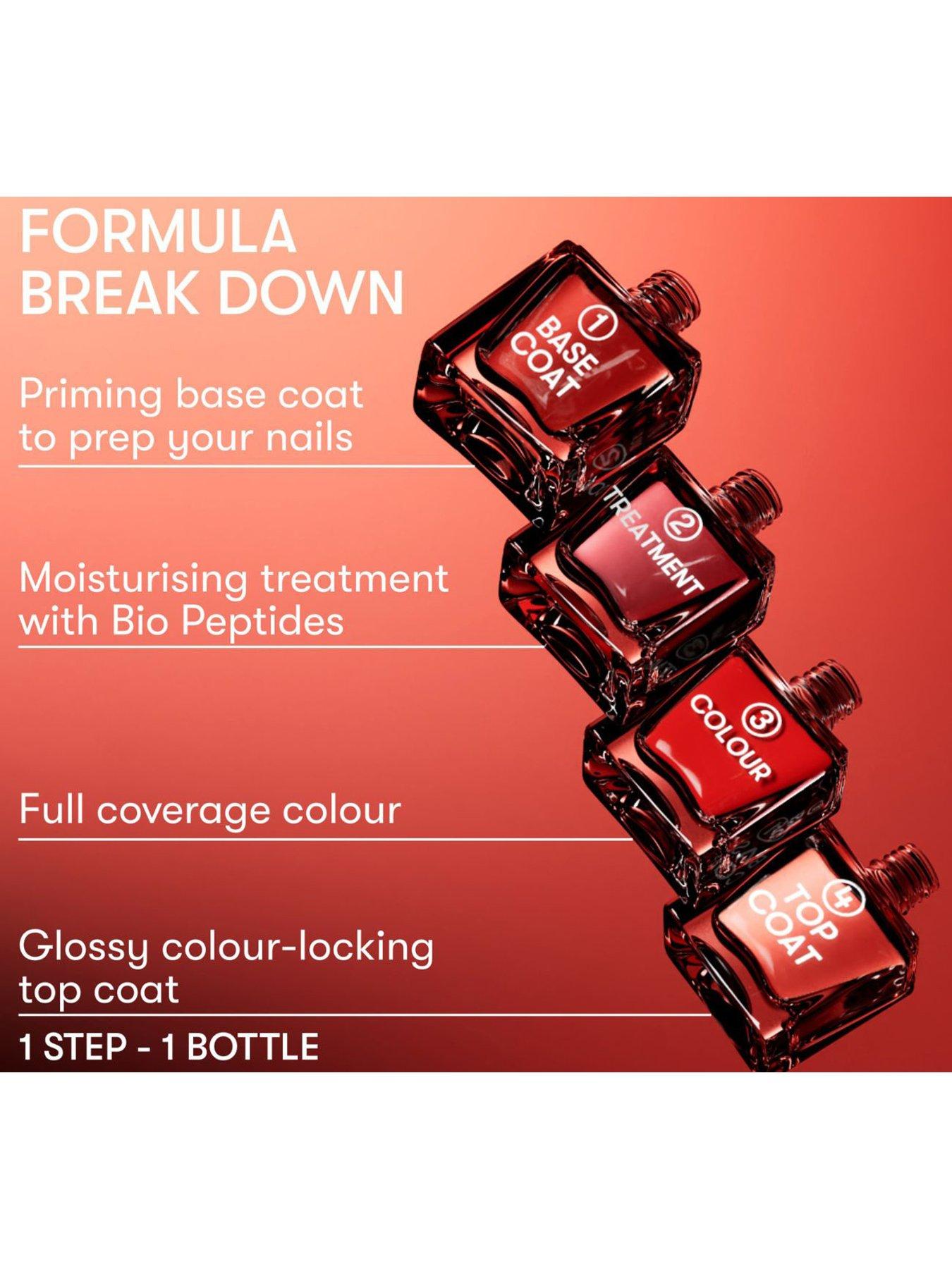 Image 5 of 6 of Nails Inc Nails Inc Nail Couture 4pc It's Topless 1 Step Gel-like Polish Set