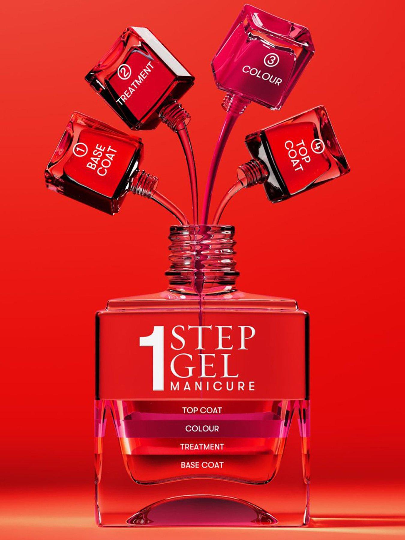 Image 6 of 6 of Nails Inc Nails Inc Nail Couture 4pc It's Topless 1 Step Gel-like Polish Set
