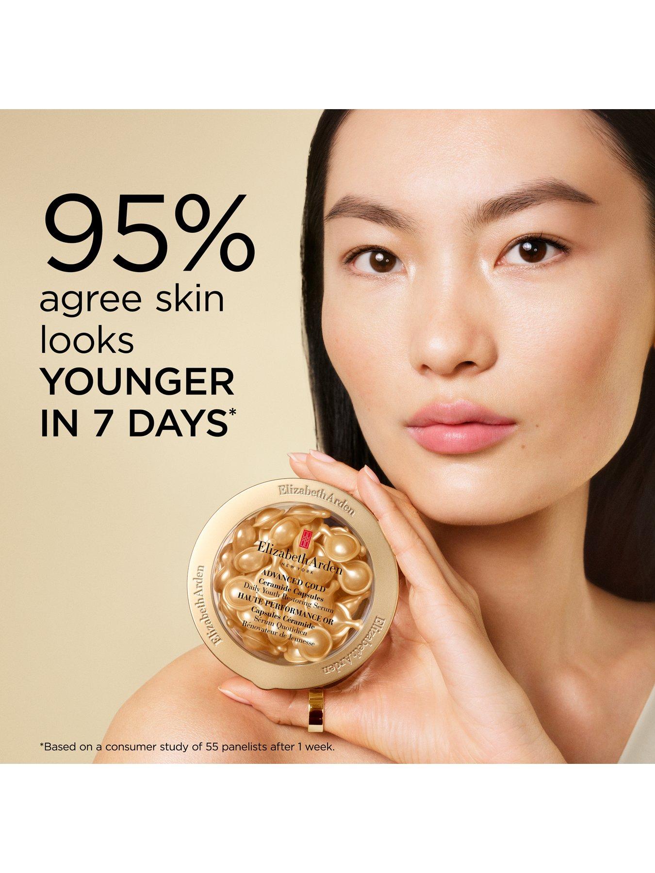 Image 5 of 7 of Elizabeth Arden Advanced Gold Ceramide Capsules Daily Youth Restoring Serum, 30-piece