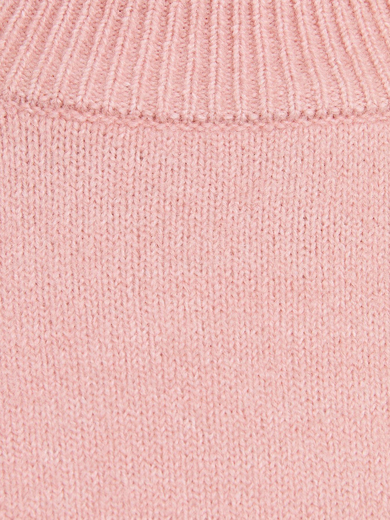 Image 6 of 6 of New Look Light Pink Midweight Crew Neck Jumper