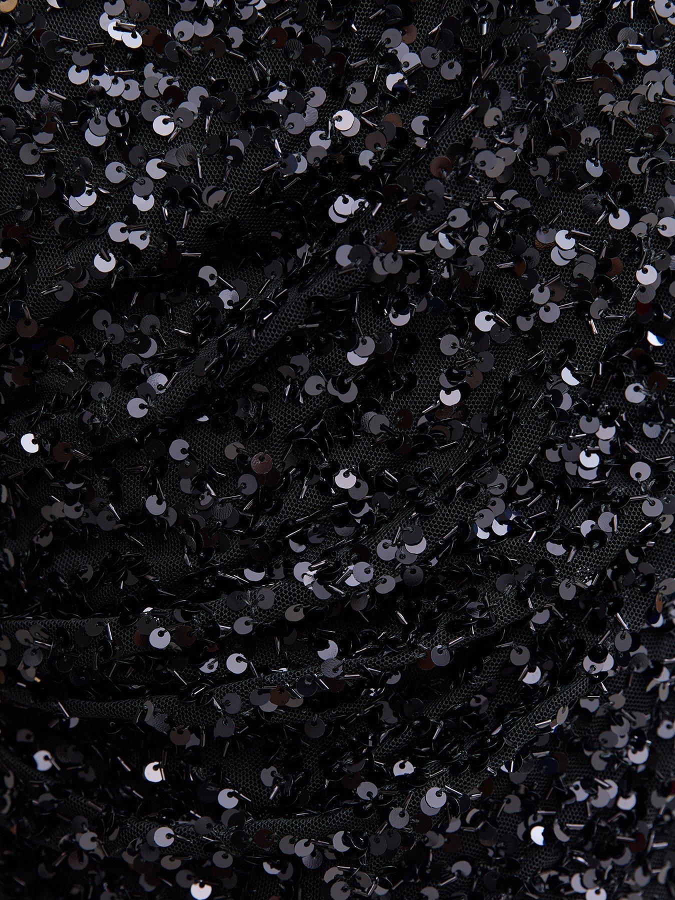 Image 6 of 6 of New Look Go Tate Sequin Fallen Shell