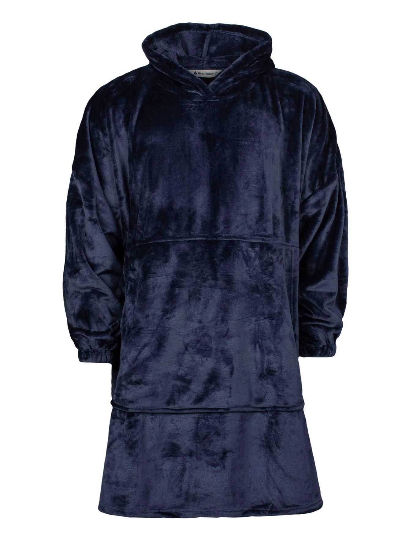 Image 1 of 1 of Heat Holders Heat Holders Mega Hoodie One Size - Navy