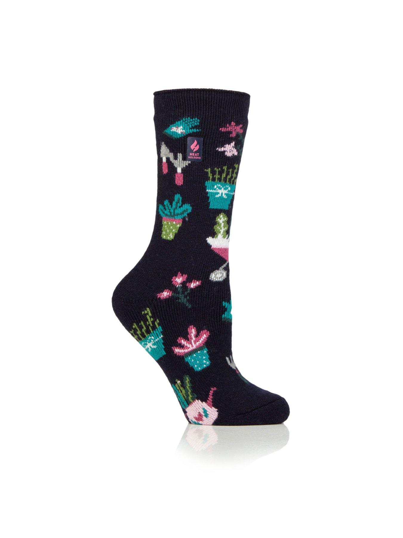 Image 2 of 4 of Heat Holders Womens LITE MEDIUM TOG 1.6 Thermal Socks - Multi