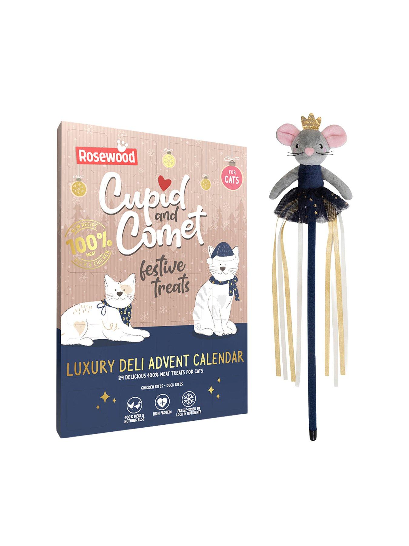 Image 1 of 7 of Rosewood Luxury Advent Calendar For Cats/Marie Mouse Toy