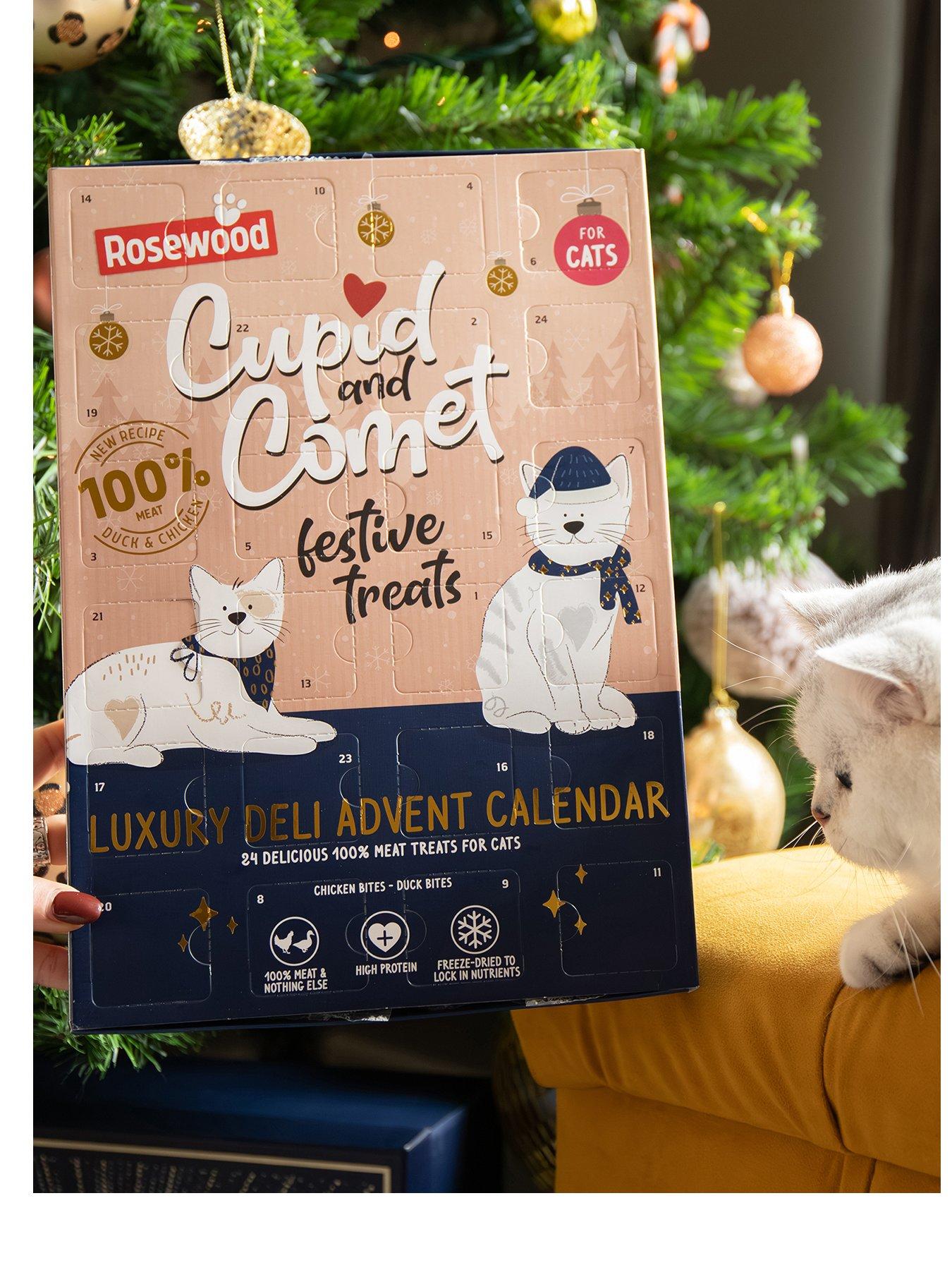 Image 2 of 7 of Rosewood Luxury Advent Calendar For Cats/Marie Mouse Toy