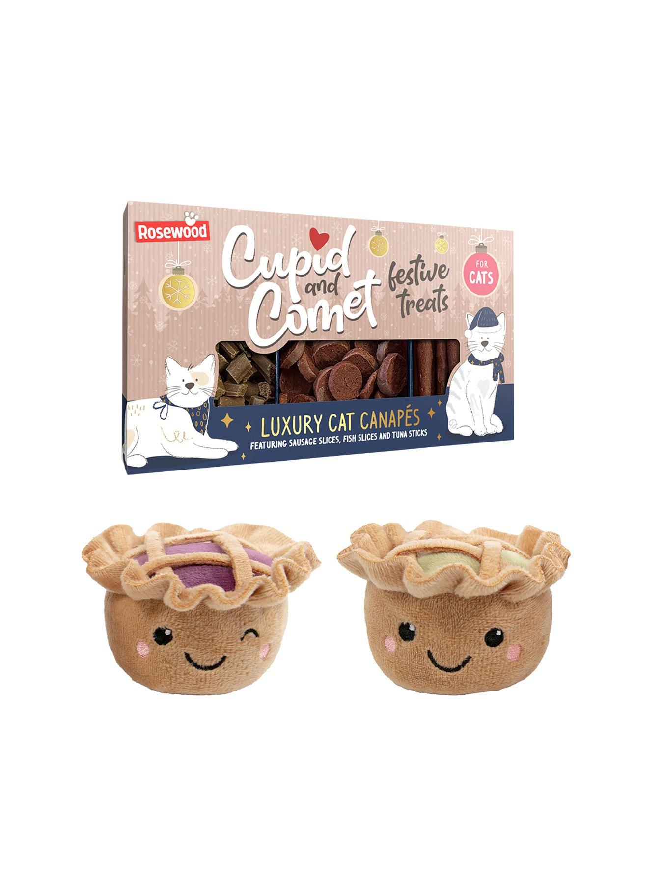 Image 1 of 7 of Rosewood Cat Canapes/Robby & Pingu Pie Duo Toy