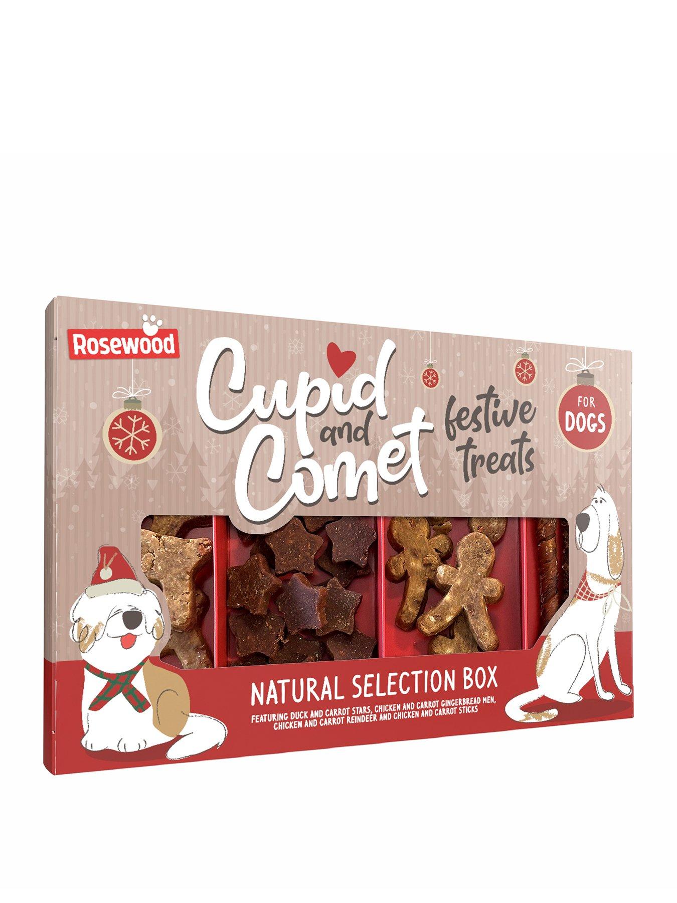 Image 2 of 7 of Rosewood Natural Selection Gift Box For Dogs/George Gingerbread man Toy
