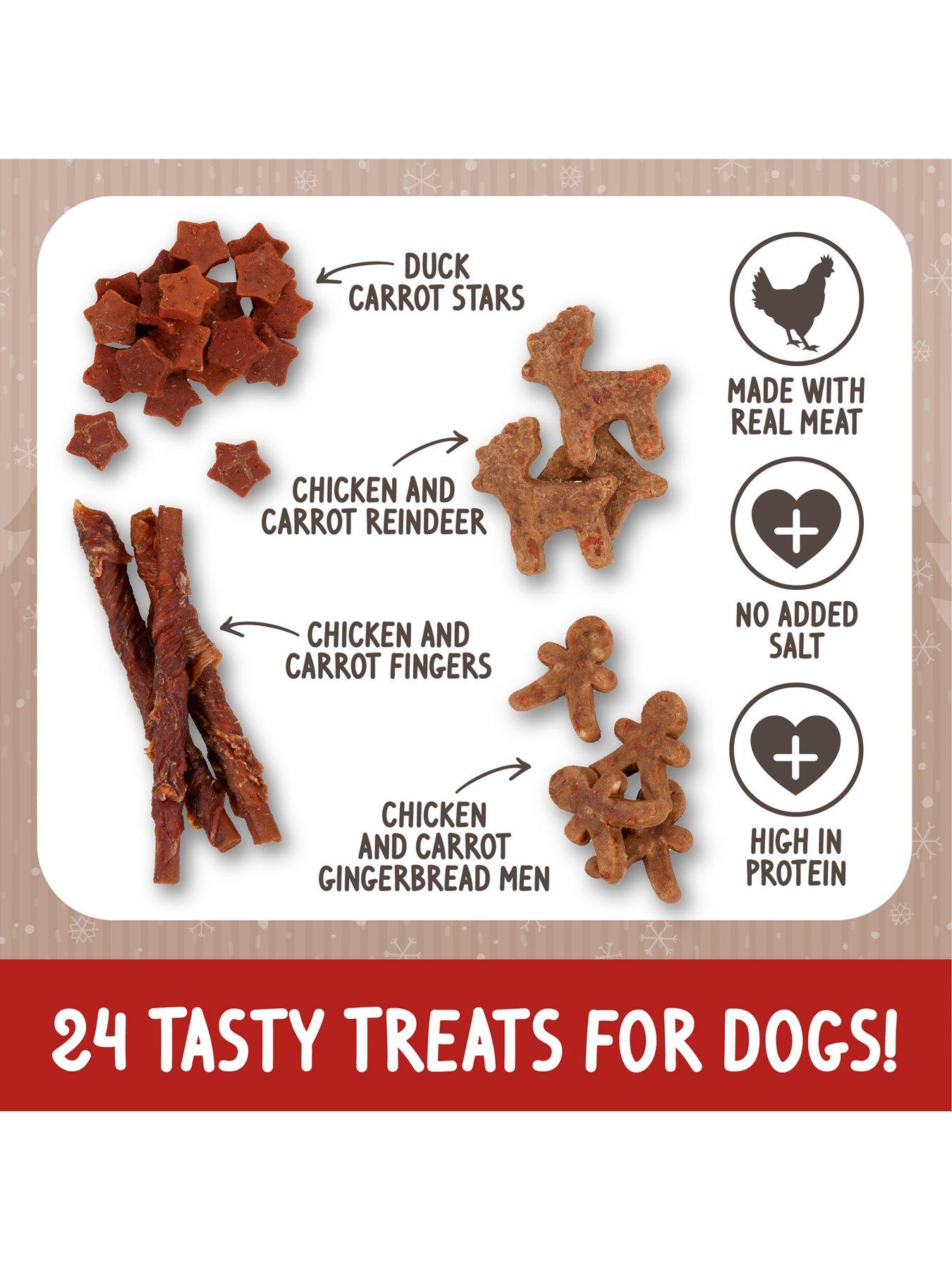 Image 3 of 7 of Rosewood Natural Selection Gift Box For Dogs/George Gingerbread man Toy