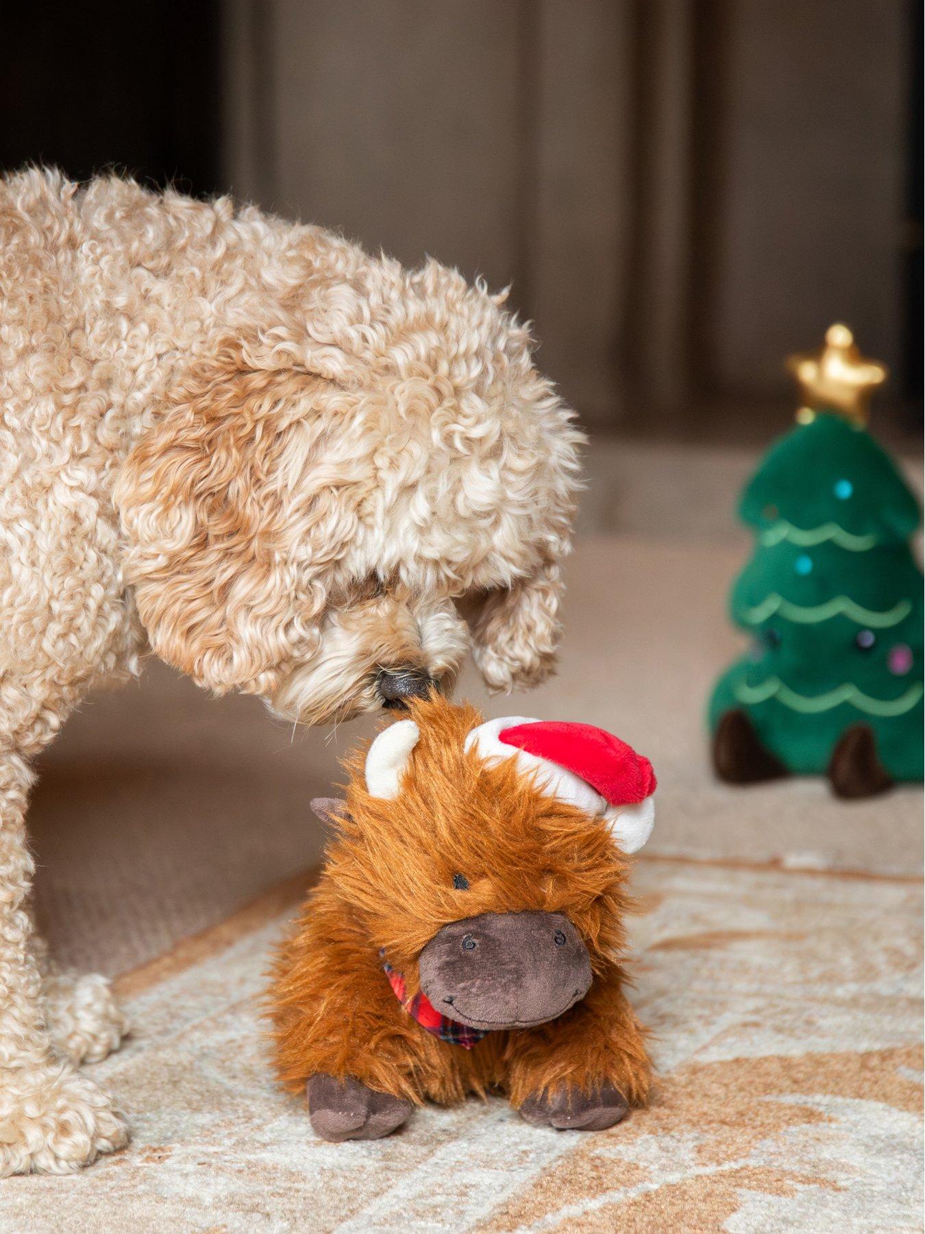 Image 6 of 7 of Rosewood Dogs Luxury Artisan Salami Slices/Clifford Cow Toy