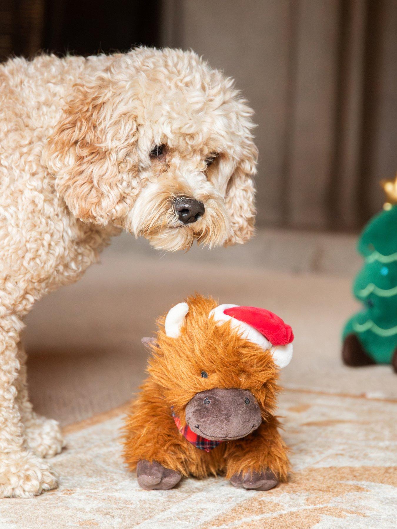 Image 7 of 7 of Rosewood Dogs Luxury Artisan Salami Slices/Clifford Cow Toy