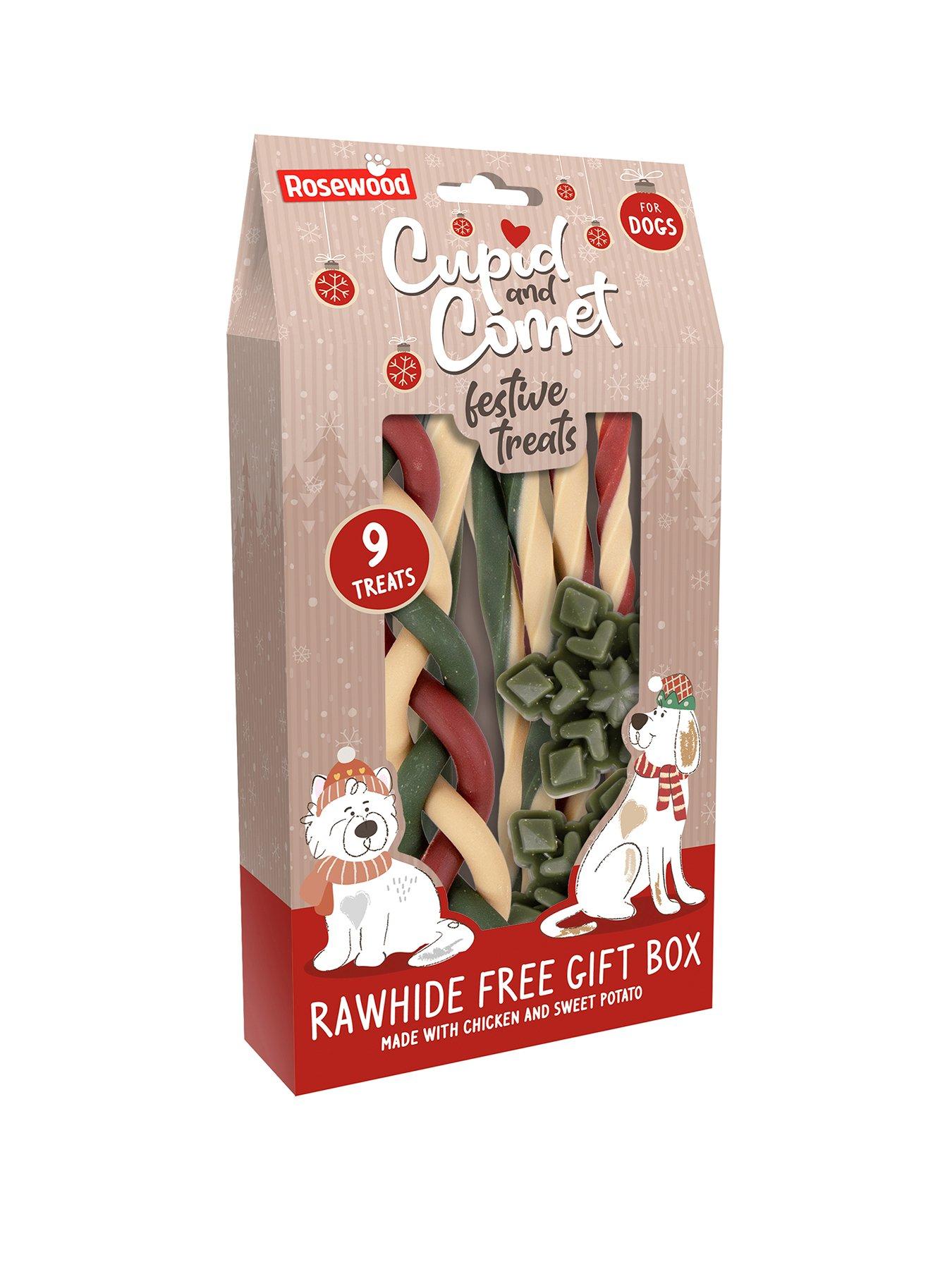 Image 2 of 7 of Rosewood Dogs Rawhide Free Gift Box/Cosmo Christmas Tree Toy