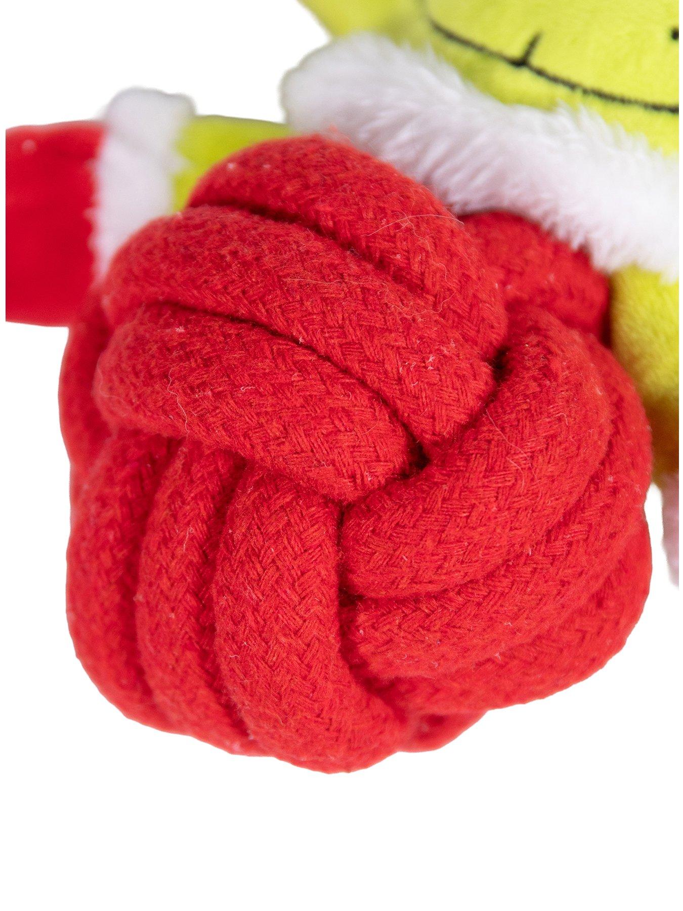Image 2 of 5 of Rosewood Grinch Rope Ball Body Toy