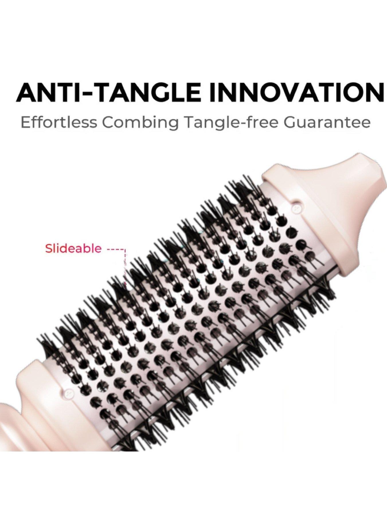 Image 4 of 7 of Tymo STYLUX Thermal Styling Brush - Pink Shimmer