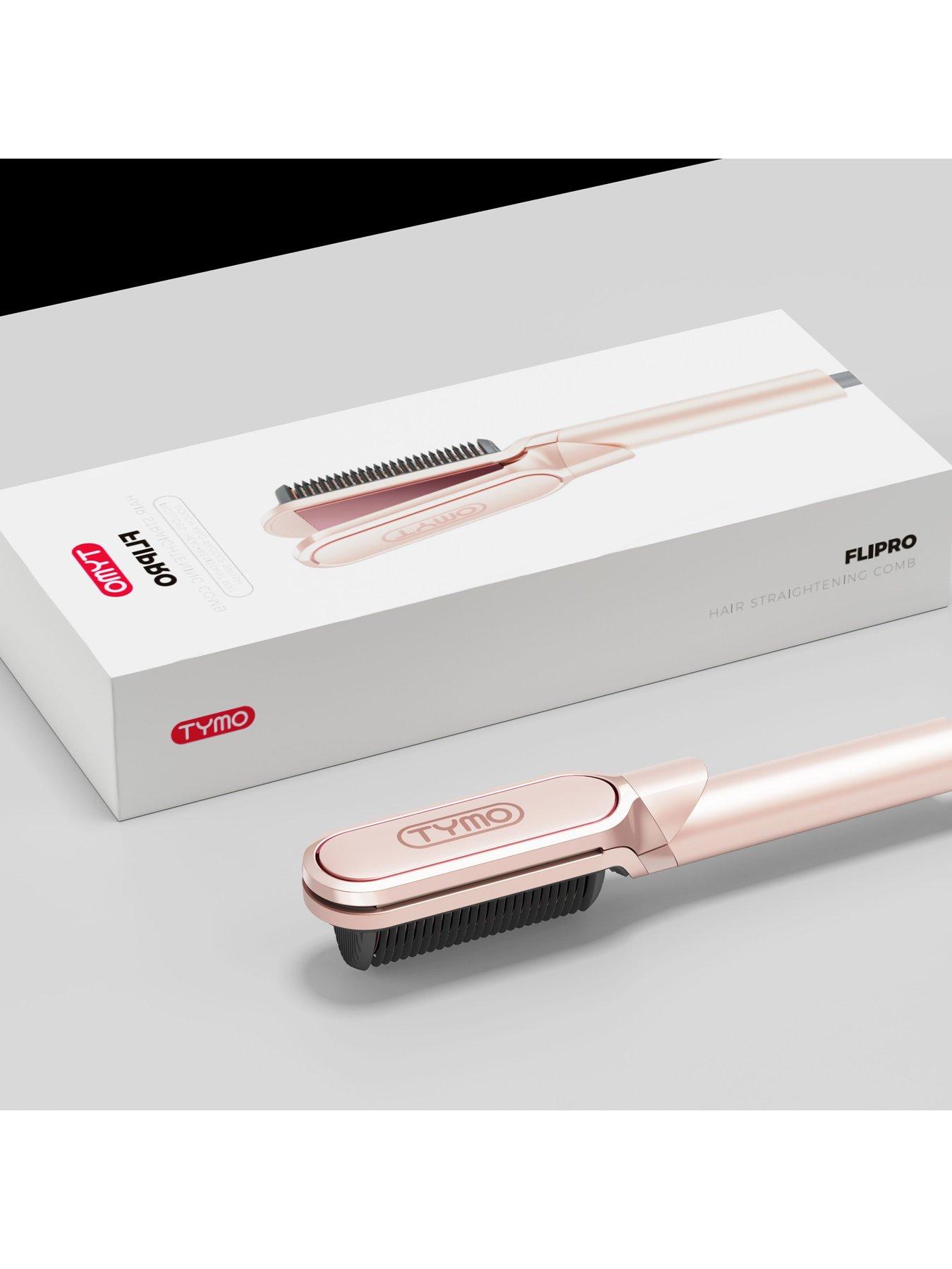 Image 3 of 7 of Tymo TYMO Flipro Hair Straightening Iron & Comb - Pink Shimmer